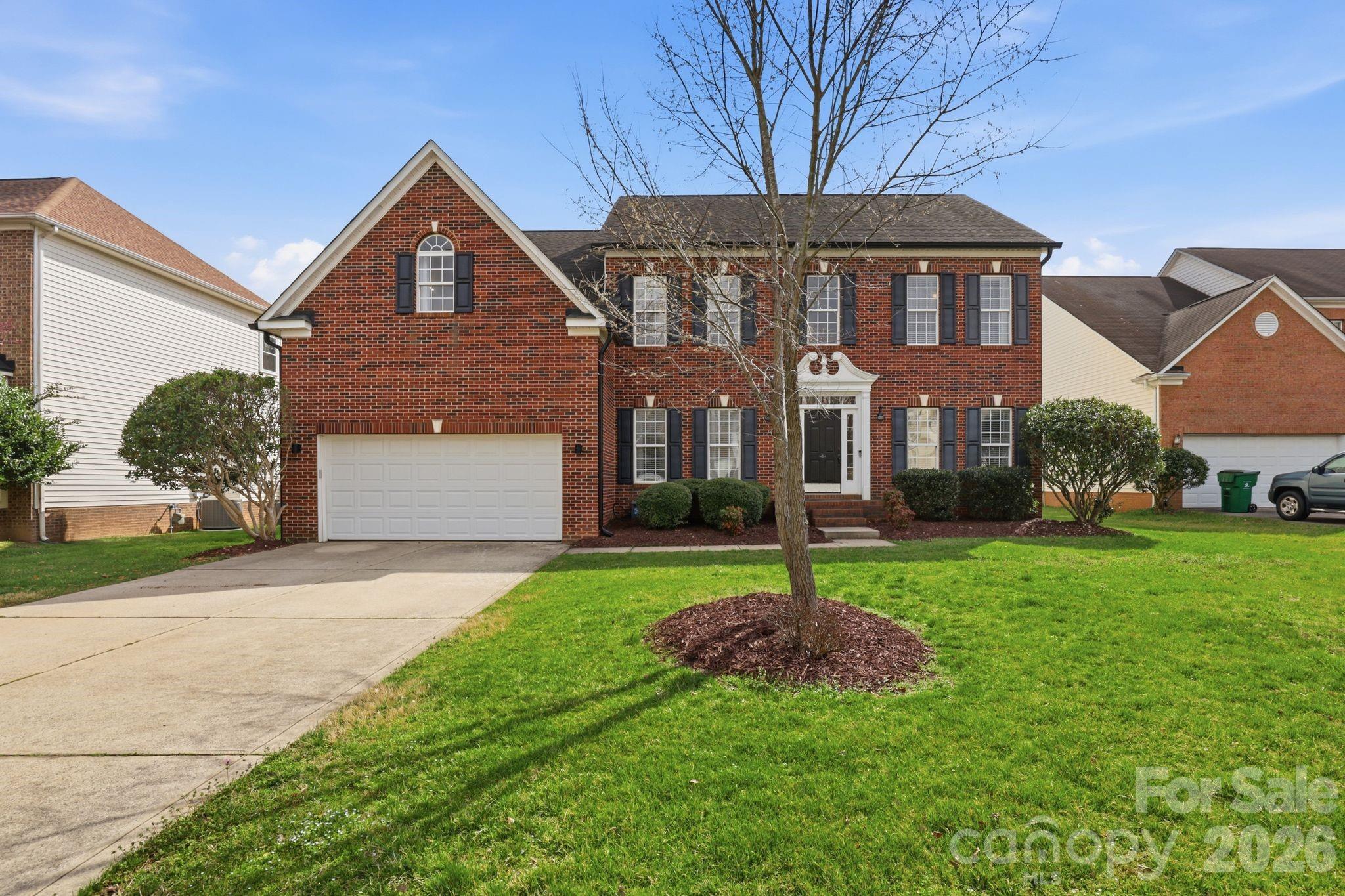 NEW CARPET and Price Improvement! Brand New Carpet installed on June 6. 
Welcome to your dream home! This stunning 4-bedroom, 2.5-bath home offers the perfect blend of comfort, style, and entertainment.
Step inside to discover a beautiful open-concept main floor featuring a seamless flow between the living, dining, and kitchen areas—ideal for hosting gatherings or enjoying everyday life. Two additional flex rooms on the main level provide endless possibilities for a home office, playroom, formal sitting area, or whatever suits your lifestyle. Just off the main living space, you’ll find a bright and inviting sunroom complete with a gorgeous built-in bar—perfect for entertaining year-round.
If you’d rather take the party outside, you’ll love the screened-in back porch, patio, and gazebo with a fireplace. It’s set up for cozy nights and weekend hangouts. The home backs up to a wooded area with a creek running through it, giving you extra privacy and a peaceful view.
Upstairs, all bedrooms are generously sized, with the primary suite serving as a true retreat. Enjoy two walk-in closets, dual vanities, a separate shower, and a relaxing garden soaking tub.
This home also features several updates, including LVP flooring throughout the main floor, a new upstairs HVAC system installed in 2024, and a newly installed fence in the past 2.5 years, all appliances are under 3 years old. Residents also have access to a community pool for even more enjoyment.
Conveniently located near shopping, dining, and entertainment, this home truly has it all. Don’t miss your opportunity to make it yours!
*Pictures have previous carpet shown.