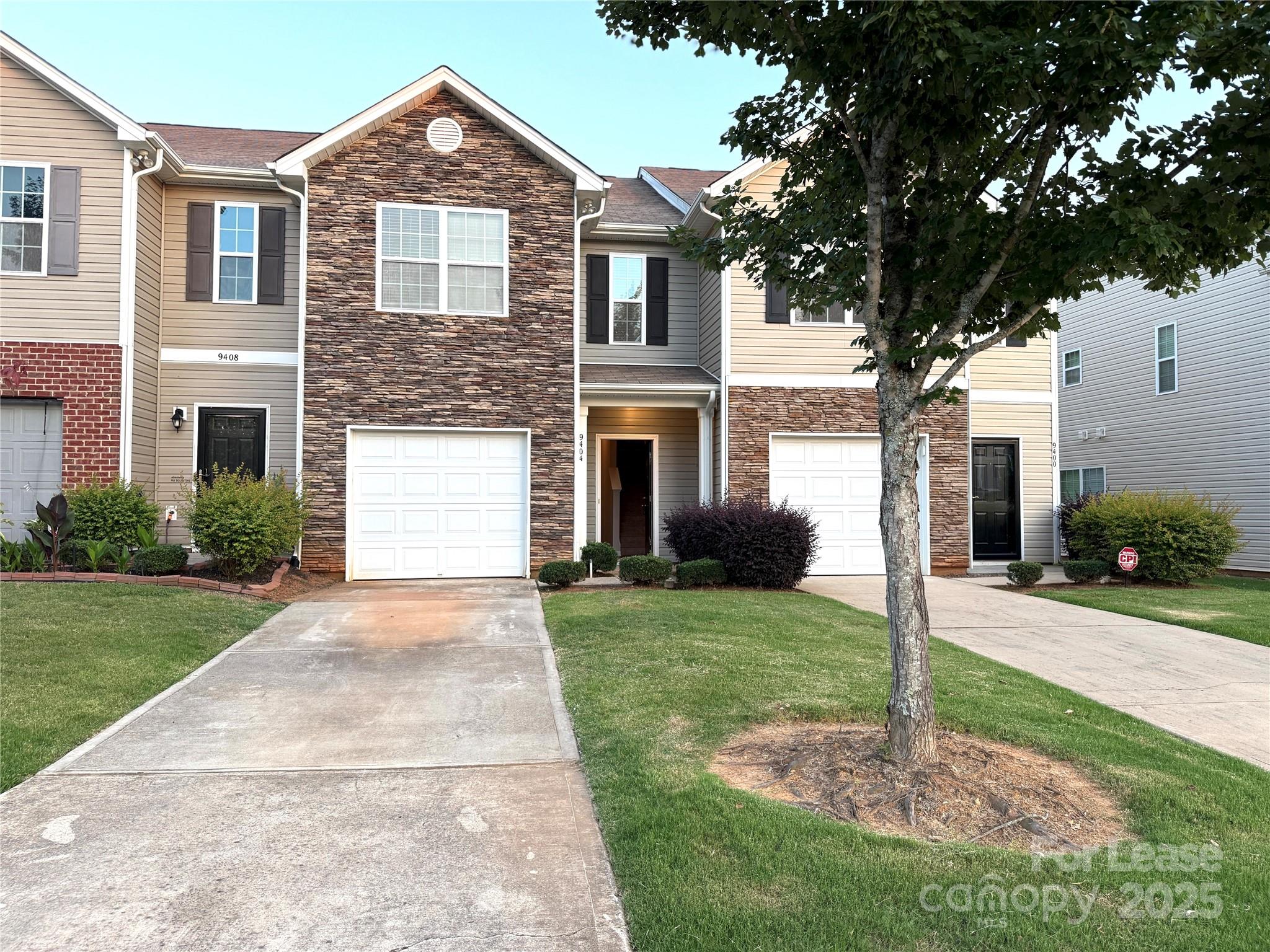 This stunning 2-story townhouse blends thoughtful design with contemporary features, creating a space that’s both functional and inviting. From the moment you step inside, you'll be greeted by a spacious, light-filled living area adorned with rich laminate wood flooring and an open-concept layout—ideal for both everyday living and effortless entertaining.

The heart of the home is the beautifully layed out kitchen, showcasing sleek granite countertops, stainless steel appliances (including a side-by-side refrigerator), and ample cabinetry to meet all your storage needs. Whether you're hosting a dinner party or enjoying a quiet night in, this kitchen is ready for it all.

Upstairs, you'll discover two generous master suites—each a private retreat with walk-in closets and en-suite bathrooms. Both bathrooms feature dual vanities and abundant cabinet space, offering a luxurious his-and-hers setup that makes getting ready a breeze.Located just minutes from I-485, top-rated schools.