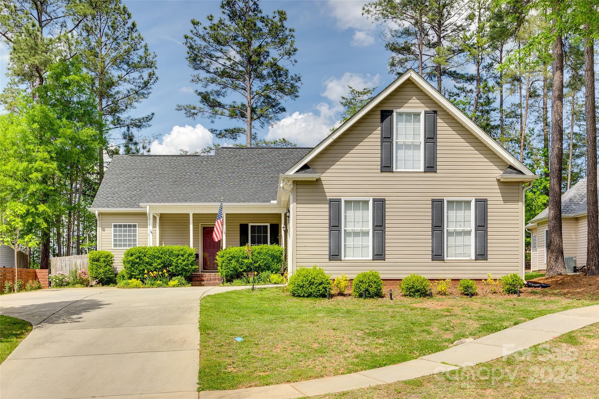 This is a beautiful, well-maintained ranch home with a 2-car garage in the sought after Stafford Park neighborhood!  When you come see this home, you will see a living area with vaulted ceilings, an open kitchen and dining area, and the back patio has been recently screened in for a nice outdoor living area.  The backyard is fully fenced in with a tall wooden privacy fence and out front you will enter onto a nice-sized front porch.  As a bonus, there is a unfinished, unheated room over the garage that can add to your living space and become anything you desire it to be!  With over 1700 sq ft of living space, a new roof in 2020, and new HVAC in 2022, this house may be just what you have been looking for and waiting on to hit the market.  Hurry, it won't last long!