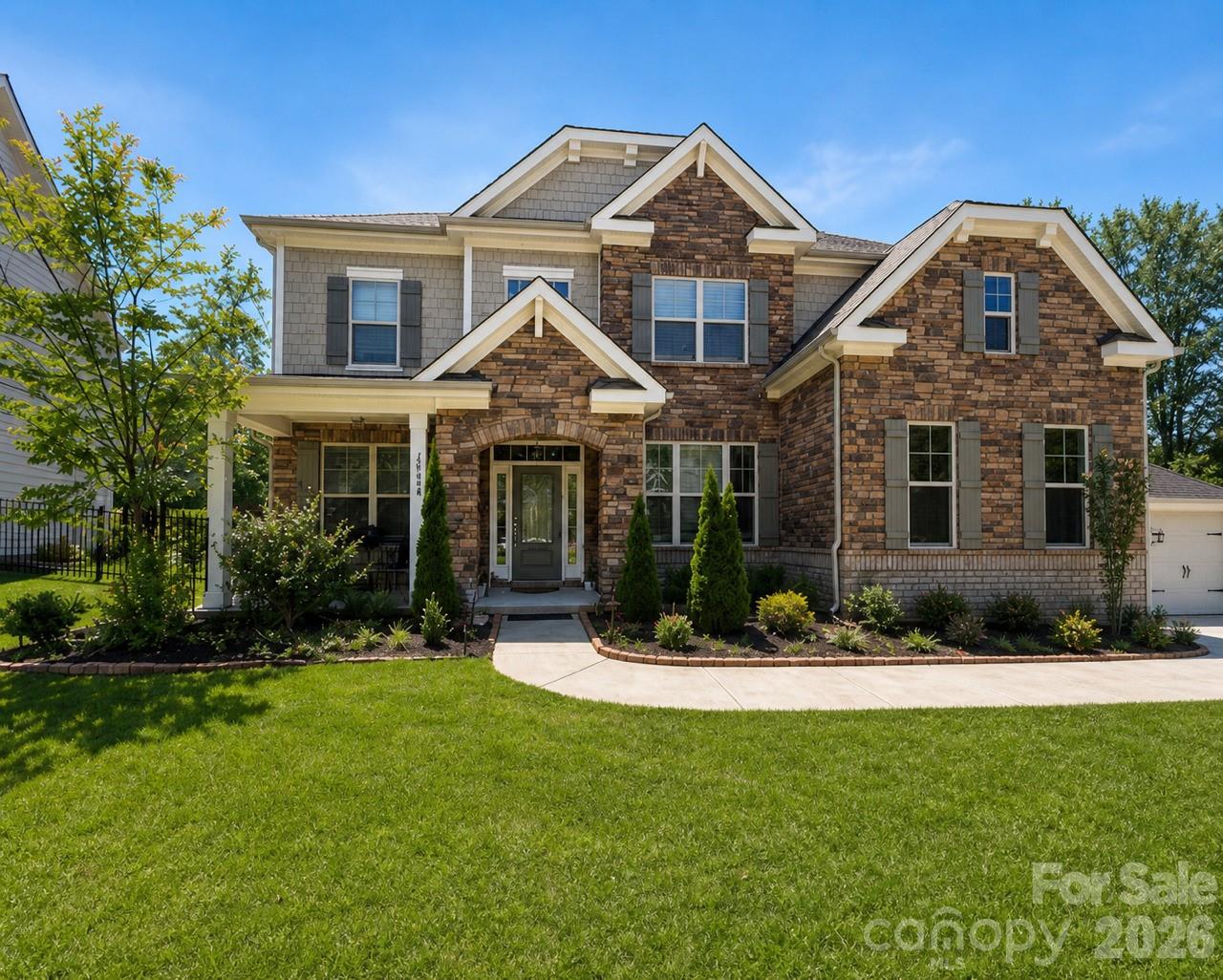 Welcome to 20408 Creek Bend Edge Ct, a beautiful maintained, three-level home offering the perfect blend of space, comfort, and modern living. Featuring one of the only 6-bedroom, 5-bathroom floorplans in the community, this home stands out with its size, versatility, and functionality. Step inside to an open-concept layout filled with natural light, ideal for both everyday living and entertaining. The spacious living area flows seamlessly into the dining and kitchen spaces, creating a warm and inviting atmosphere. A versatile flex room provides the perfect opportunity for a home office, guest space, or additional living area to suit your needs. Enjoy outdoor living with a covered patio overlooking a private backyard, perfect for relaxing or hosting gatherings. Conveniently located near shopping, dining, and major highways, this home offers both comfort and accessibility in one of Matthew's most desirable areas. Don't miss your opportunity to own one of the largest and most versatile homes in the community!