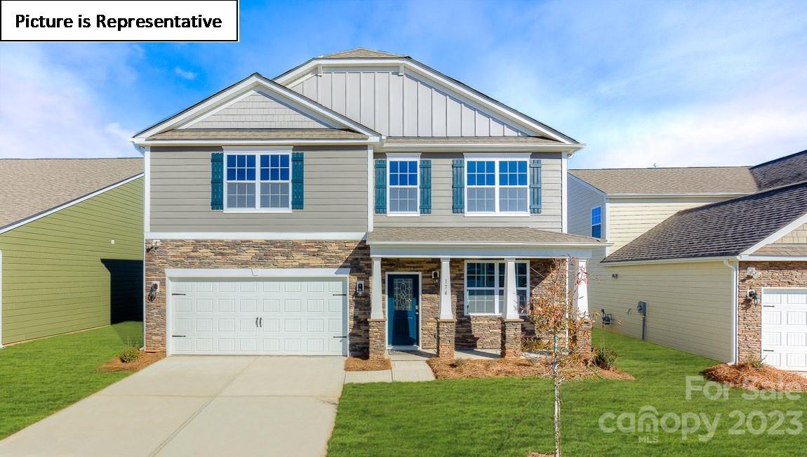 This brand new construction home is designed for entertaining. A sizeable 2 story that has just what you need with a home office on the main level. There is so much flexibility with a total of 4 bedrooms, plus a loft upstairs and an office. Each bedroom has it's very own walk-in closet. This home is nestled in a new community in the quaint town Locust. This is a great time to get in to this up-and-coming town. Be sure to check out all of the new businesses on your way here. Conveniently located off of Albemarle Road, only 28 miles from uptown Charlotte.  This home is an incredible value with all the benefits of new construction and a 10 yr. Home Warranty! Home is Connected package includes programmable thermostat, Z-Wave door lock and wireless switch, touchscreen control device, automation platform, video doorbell, and Amazon Echo Show and Echo Dot.  All home features are subject to change without notice. Please ask agent for details!