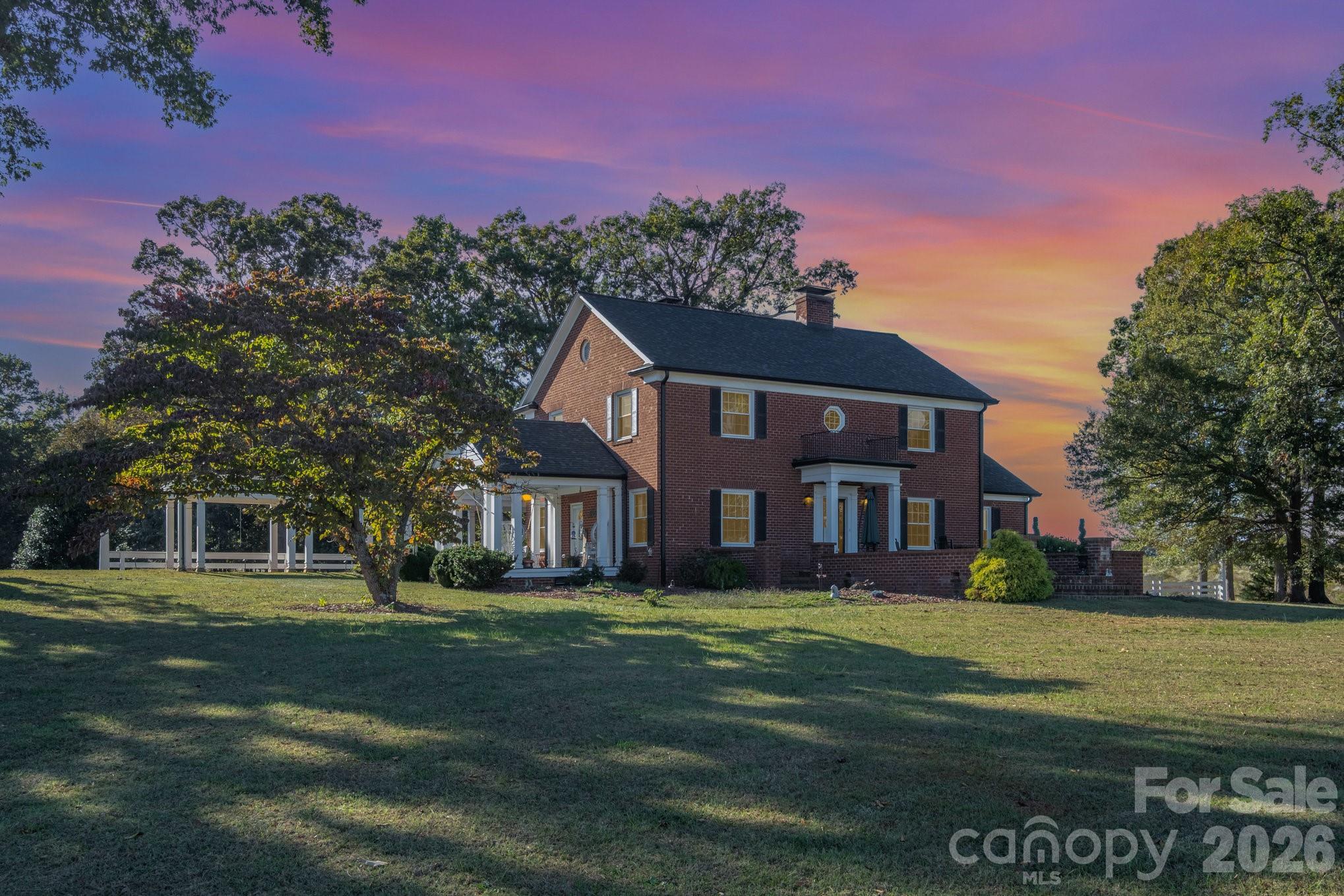Beautifully remodeled home on 1.16 acres, offering the perfect blend of charm and modern convenience in Lincolnton! Renovated in 2020/2021 with a new roof, two HVAC units, windows, plumbing, and electrical. The main level features a stunning kitchen with a new refrigerator and dishwasher, a spacious dining room, an inviting living room, an office/study, and a full bath. Upstairs includes a large primary suite with a luxurious bath and walk-in shower, plus two additional bedrooms. Enjoy outdoor living with a covered back porch and walkway, a side porch, and an expansive front patio—ideal for relaxing or entertaining. Elevator access to the primary suite adds comfort and convenience. Peaceful country feel just minutes from downtown, shopping, and dining.