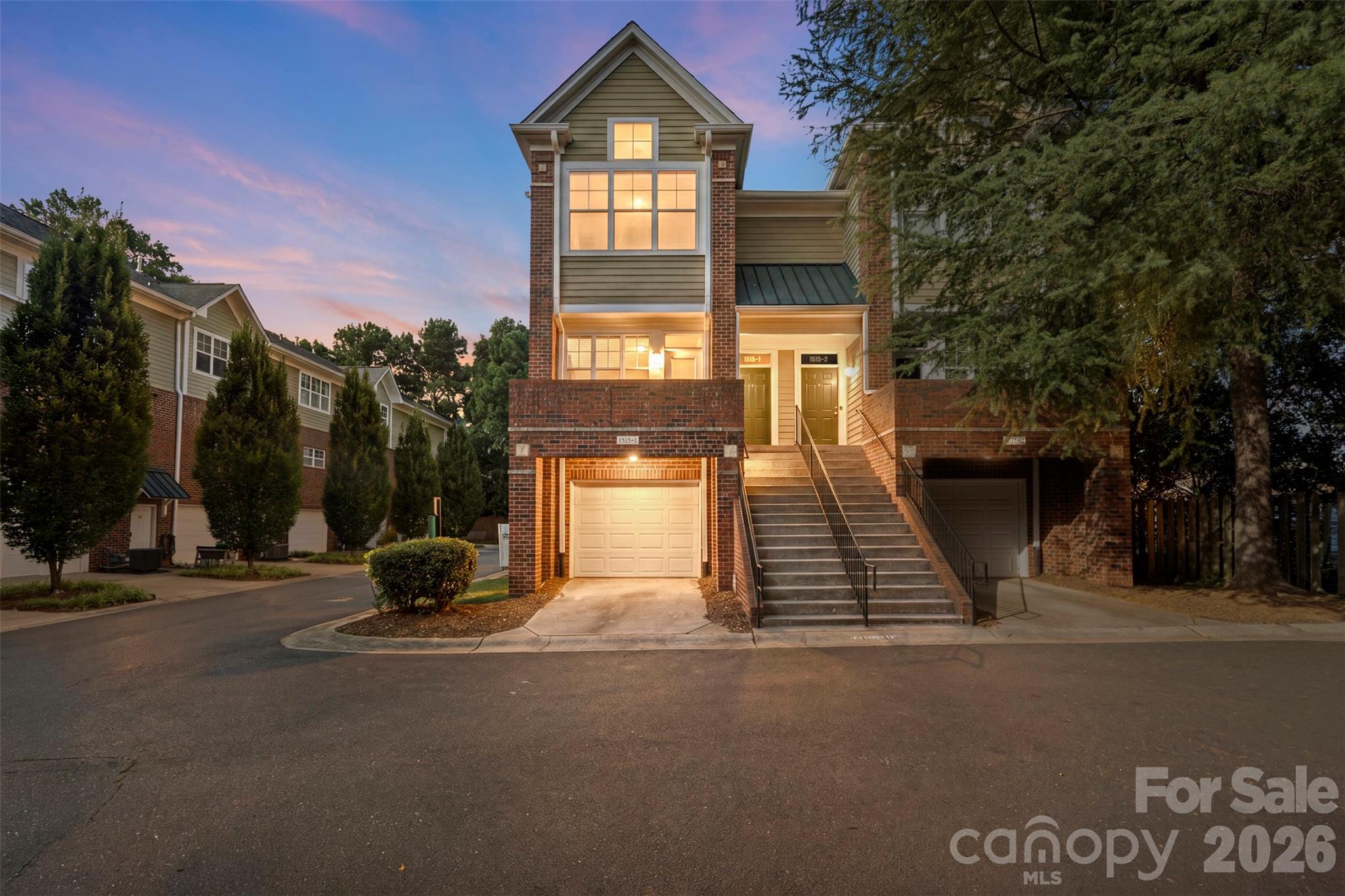 Crown View 3 story townhome in the Cherry/Midtown area of Charlotte, just minutes to uptown and walkable to Restaurants, the greenway, the Metropolitan, Trader Joes & Novant Hospital.  This brick & hardboard siding townhome has large two car tandem garage and a fully updated main level with hardwood floors, new paint and all new designer kitchen.  Both bedrooms on the top floor have their own bathroom and, conveniently, the laundry closet.  Great location, great price, move-in-ready condition!