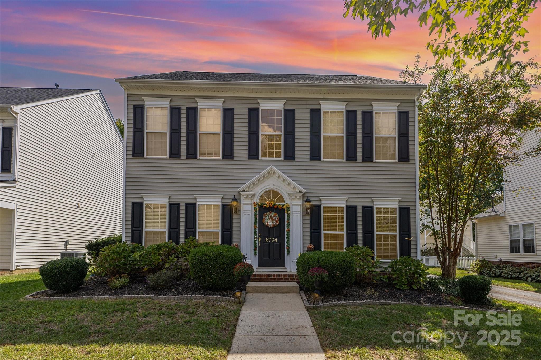 This 4-bedroom, 2.5-bath home in the popular Tanners Creek neighborhood has been thoughtfully updated and is ready for its next owner! The main floor features fresh paint, luxury vinyl plank flooring, and custom wainscoting that adds character throughout the living spaces. Upstairs, the primary suite offers a custom closet and updated bathroom cabinetry, with carpet just a few years old in all bedrooms. Major improvements include a new roof in 2024 and a water heater in 2022. Step outside to enjoy the professionally designed backyard with stone landscaping beds, offering both beauty and easy upkeep. With a community pool, playground, and dog park nearby, this home is an excellent opportunity in a sought-after neighborhood. Schedule your showing today!