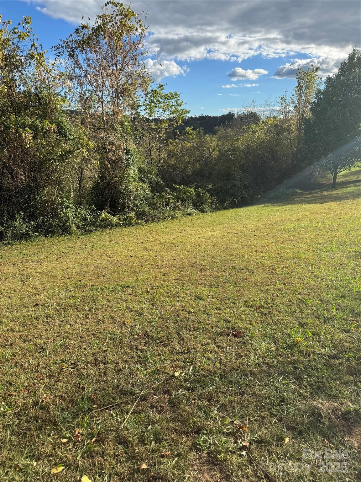 A rustic wooded parceled lot near the French Broad River and Weaverville.  Room to roam, with a few possible home sites.