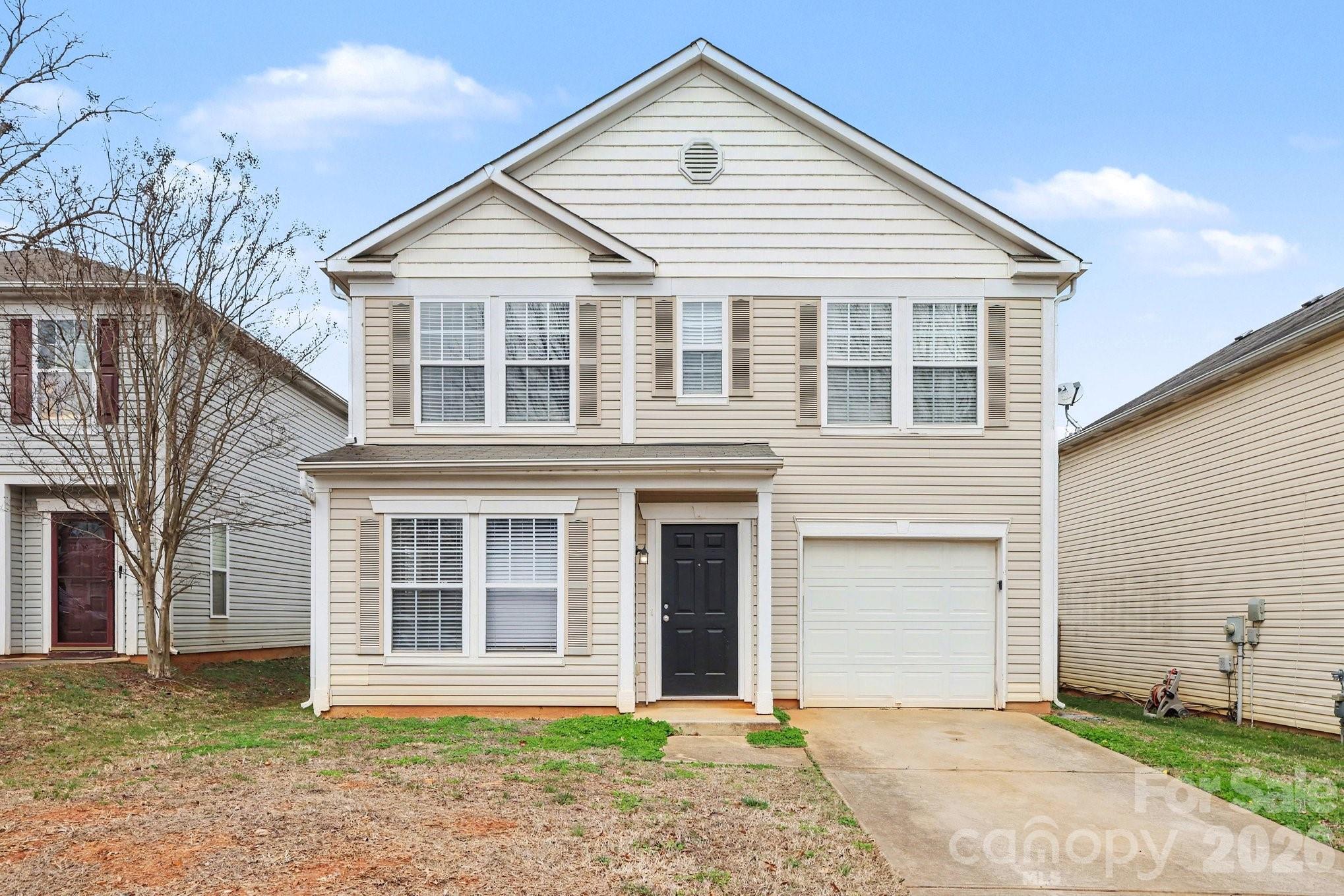 This move-in ready three-bedroom, 2.5-bathroom home is located in the desirable Oakbrooke neighborhood. The interior features a spacious open floor plan, creating a seamless and airy feel throughout the main living areas. The updated kitchen serves as a functional and stylish centerpiece, boasting granite countertops and sleek stainless steel appliances. There is a flex space on the second floor perfect a media space or home office.