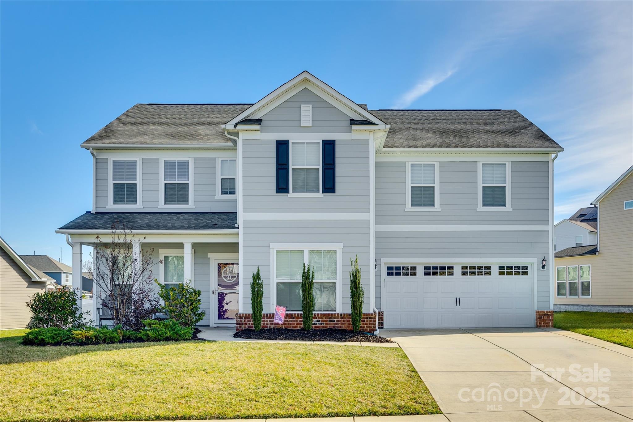 Welcome to this beautifully designed 2-story home in the sought-after McCullough neighborhood! With its charming curb appeal, open floor plan, and thoughtful details throughout, this home is both stunning and practical. The main-level primary suite is a private retreat, featuring a spa-like ensuite and generous closet space. The gourmet kitchen boasts premium appliances, an oversized island, and a butler’s pantry, making cooking (and snacking) a delight. A dedicated office on the main floor is ideal for working from home or tackling your latest project. Upstairs, you’ll find 3 spacious bedrooms, a versatile loft, and a large bonus room, offering plenty of room for guests, hobbies, or a second living space. The screened-in porch with sliding windows invites you to relax year-round, and the fenced backyard provides privacy and space to entertain. Enjoy resort-style amenities, including 2 pools, tennis courts, and recreation areas, while being just minutes from top-rated Fort Mill schools