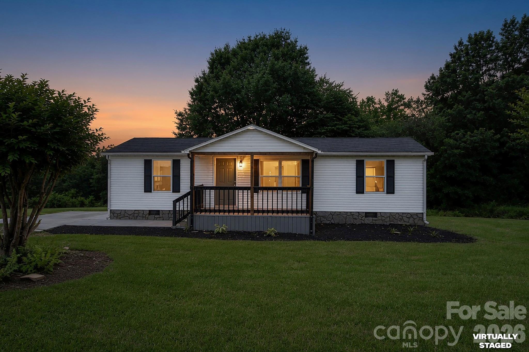 Beautifully renovated double wide on approximately 1.39 acres in Conover! This move-in ready 3-bedroom, 2-bath home offers the perfect blend of modern updates and country charm. Recent improvements create a fresh, inviting interior with an open-concept living area, updated finishes, and a functional split-bedroom floor plan.

The spacious primary suite features a private bath, while the large lot provides plenty of room for outdoor entertaining, gardening, pets, or simply enjoying the peaceful surroundings. Conveniently located just minutes from Hickory, Conover, shopping, dining, and major highways, you'll enjoy both privacy and convenience.

Affordable, updated, and sitting on a generous lot—this is the one you've been waiting for. Schedule your showing today!