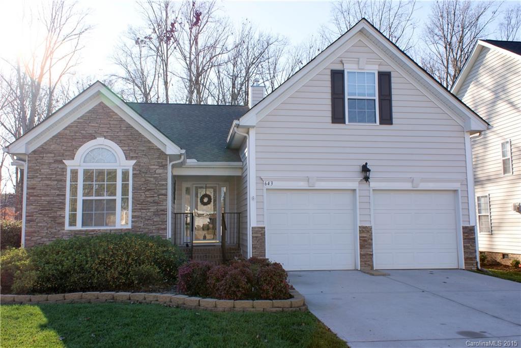 Lovely 1 level w/ room & bath above garage! Main level has master w/ sitting area along w/ 2 other bedrooms. Upstairs has private bonus/bed w/ full bath. Kitchen has gas stove, stainless appliances, granite counter tops, cherry finish cabinets. Screened in porch. Deck. Gas logs in FR. Back yard is fully fenced w/ aluminum black fencing. Huge storage area under house. 2 car garage. Walking distance to shopping & restaurants. Minutes from hospital. Ready to move in! Great neighbors!