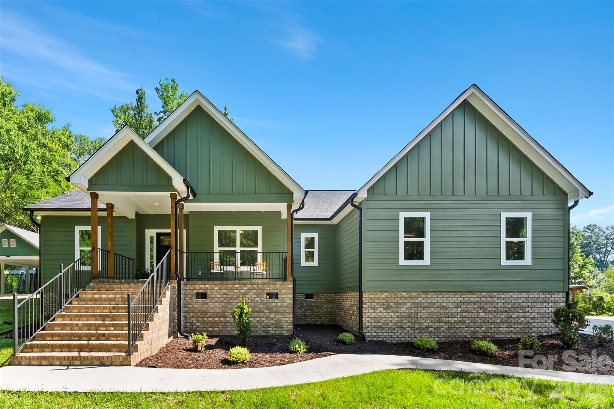 153 Reading Street is the kind of new construction home that makes you slow down and notice the details. Tucked into an established York neighborhood with no HOA and just a short walk from downtown dining, shopping, and entertainment, this custom-built home brings together timeless craftsmanship, high-end finishes, and everyday function in a way that feels truly special. From the covered front porch, step inside to an inviting floor plan filled with custom touches throughout. The living room immediately sets the tone with beautiful woodwork, built-ins, and gas logs that create a warm centerpiece for the home. The kitchen is equally impressive, featuring quartz countertops, a large center island, high-end fixtures, and a walk-in pantry designed for both storage and style. Quartz continues throughout the bathrooms and laundry room, giving the entire home a cohesive, elevated feel. With 3 spacious bedrooms, 2 bathrooms, and a dedicated office that could easily function as a 4th bedroom, the layout offers flexibility without sacrificing comfort. The primary suite feels like a true retreat, complete with a tray ceiling, large walk-in closet, separate vanities, a soaking tub, and a spa-like tile shower. Both bathrooms feature tile finishes, upgraded plumbing fixtures, and the kind of details typically reserved for a fully custom home. Practical spaces were not overlooked either. The garage entry includes a drop-zone area, the 2-car garage offers an additional storage closet, and the home is filled with smart storage throughout. Outside, the full Hardie siding exterior, covered rear porch, and private fenced backyard complete the package. This is not your average new construction home. It is a thoughtfully designed, custom-finished property that is ready to move into today.