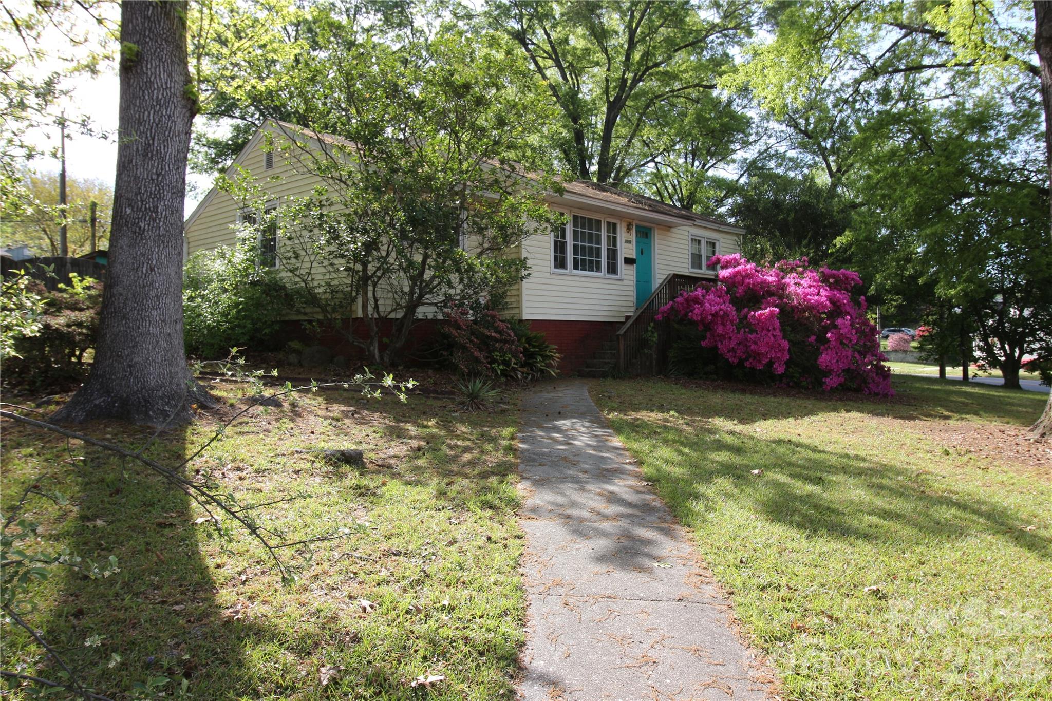 Value is in the lot, home is more than likely a tear down but is beautifully situated on the lot.  Fantastic opportunity for a builder to imagine. Prime location in the area, bus stop is on the Eastwood Drive side. New house being constructed across Maywood, In between Midwood, Country Club and NODA and a beautiful lot.