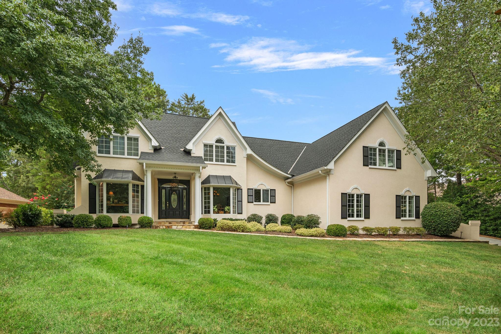 Welcome to one of the best locations in River Run Country Club overlooking the 2nd Hole. Elevated on a hill this 4 bed, 3.5 bath home has been impeccably maintained. Main level has open Living Room with wood burning fireplace, and Study. The Den/Great Room offers a gas log fireplace and open views to backyard. Kitchen has stainless appliances and new countertop. Dining room can accommodate a large table and Laundry Room gives ultimate storage along with utility sink and chute from upper level. All bedrooms are on the upper level. Primary Bed has a gas log fireplace, balcony overlooking backyard, updated Bath and huge Closet. 3 Beds share a Bath and the spacious Bonus Room has a Full Bath. Dual Staircases. Outdoor living is maximized with a screened porch and stone patio to enjoy the sizable, private backyard. Room for a Pool!!! Natural Gas line to Grill. 2 Car Garage. River Run Country Club amenities available with club membership at additional cost. Stucco Warranty available.