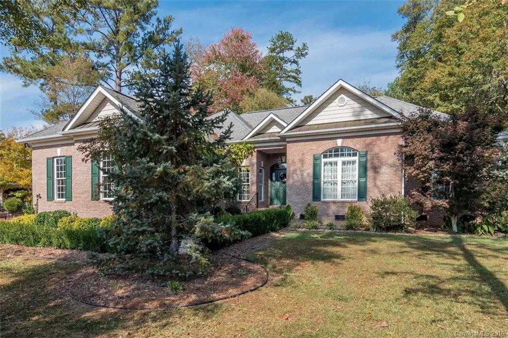 Welcome to The Lakes at Derby Downs nestled in York just a heartbeat away from Rock Hill.  Step inside & immediately you will feel at peace & ready to relax from a busy day in this 3 bedroom, 2.5 bathroom ranch home.  Vaulted ceilings, lots of natural light, hardwood floors, open and inviting plan makes this home perfect for just you or the comforts of others. The backyard is an oasis with a large deck, fire pit, screened-in porch, and so much more.  Don't delay and come see it today!