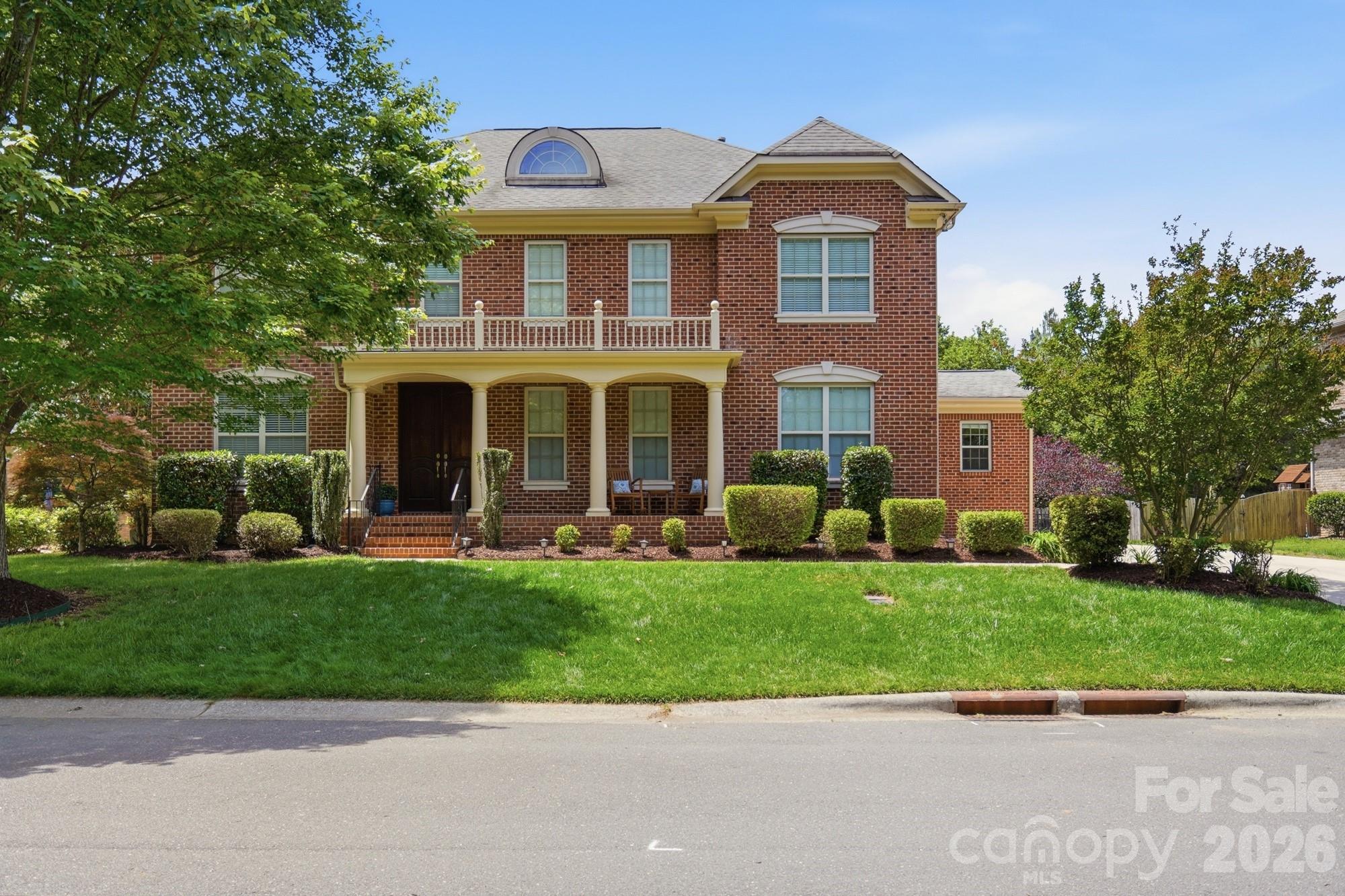 Thoughtfully priced to reflect potential cosmetic updates, this exceptional home offers a rare opportunity to customize finishes and design elements to suit your personal style. Rather than paying for renovations chosen by a previous owner, buyers can invest in updates that align with their own vision while enjoying the home's outstanding location, floor plan, and overall value.  Welcome to Brookhaven — one of Weddington’s most desirable communities. Tucked away on a private street with no front or rear neighbors, this stunning full brick residence offers luxury living, exceptional privacy, and resort-style outdoor spaces designed for entertaining. The popular Essex plan by John Weiland Homes features over 4,300 square feet with an ideal open layout and timeless craftsmanship throughout.  Outside find your own backyard retreat featuring a saltwater pool with waterfall, travertine tile decking, brick paver gas fire pit area, freshly painted screened porch with hot tub, and fully fenced private tree lined yard,  Inside the main level includes a private guest suite with ensuite bath, dedicated office, elegant dining room, and a spacious great room with gas log fireplace flowing seamlessly into the chef’s kitchen complete with a massive island, double ovens, microwave, gas cooktop, beverage refrigerator, abundant cabinetry, walkin pantry with wood shelving and gathering spaces to invite all your friends and family.   Large laundry room with sink completes the main level.  Upstairs, a huge loft provides flexible living space while the luxurious primary suite offers a spa-inspired bath with Jacuzzi tub, double vanities, and dual walk-in closets. Every secondary bedroom features direct bath access, providing comfort and privacy for family and guests alike. Tasteful designer paint colors throughout complete this exceptional home.  Welcome home...