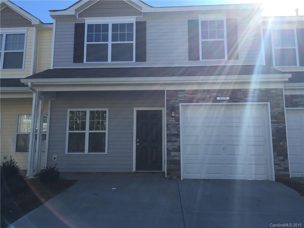 New townhome in the heart of Lake Wylie available for immediate rental occupancy.  The first floor features hard wood floors, great room with fireplace, granite kitchen counters, stainless steel kitchen appliances, and a rear patio.  All three bedrooms are on the second floor along with two full bathrooms and the laundry room.  Occupancy includes use of the community pool.