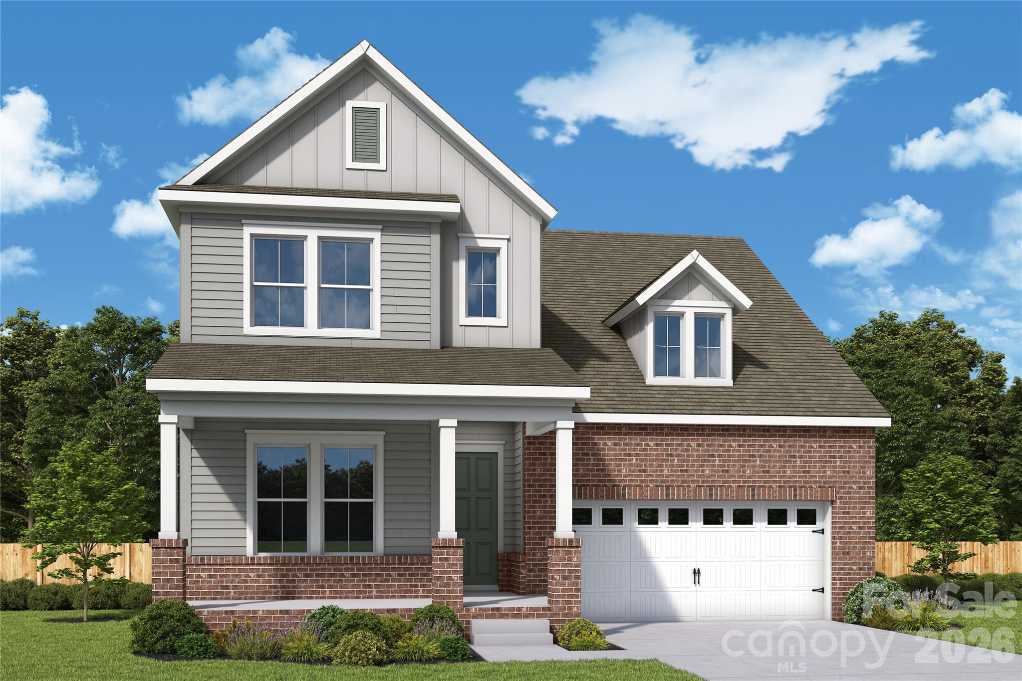Discover the Biscoe plan by David Weekley Homes in Cadia Village, Matthews—This thoughtfully designed 1.5 story home offers approximately 2,716+ square feet with 4 bedrooms, 3 baths, a private study, upstairs retreat, and a 2-car garage. The open-concept main living area is filled with natural light and features a gourmet kitchen overlooking the spacious family and dining rooms—perfect for entertaining or everyday living. A covered rear porch extends your living space outdoors, while a first-floor secondary bedroom provides flexibility for guests or multigenerational living. Upstairs, the luxurious Main Owner's Retreat boasts a spa-inspired bath and generous walk-in closet, complemented by additional bedrooms and a versatile retreat. Located in Matthews' desirable Cadia Village, residents will enjoy future resort-style amenities, walking trails, green spaces, village retail, and convenient access to Downtown Matthews, shopping, dining, and major commuter routes. Experience the exceptional craftsmanship, innovative design, and industry-leading warranty that make David Weekley Homes a trusted builder.