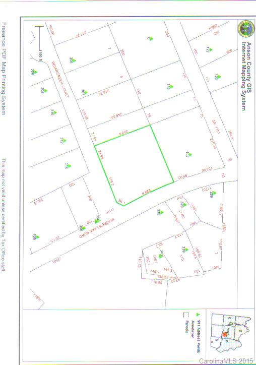 Large lot on corner of Moores Lake Road and Briarcreek Court.  Layout is perfect for a home site or could be two home sites.  Front home on either road!!