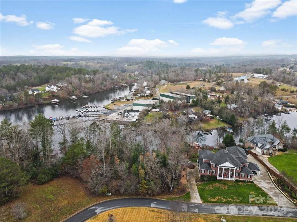 Rare opportunity to own a beautiful waterfront lot in a gorgeous, convenient area of Hickory! 152 feet of waterfront.  Lovely neighborhood with Hickory address but Alexander County taxes. Good sized lot with gentle slope to lake.  Great views overlooking peaceful cove.
