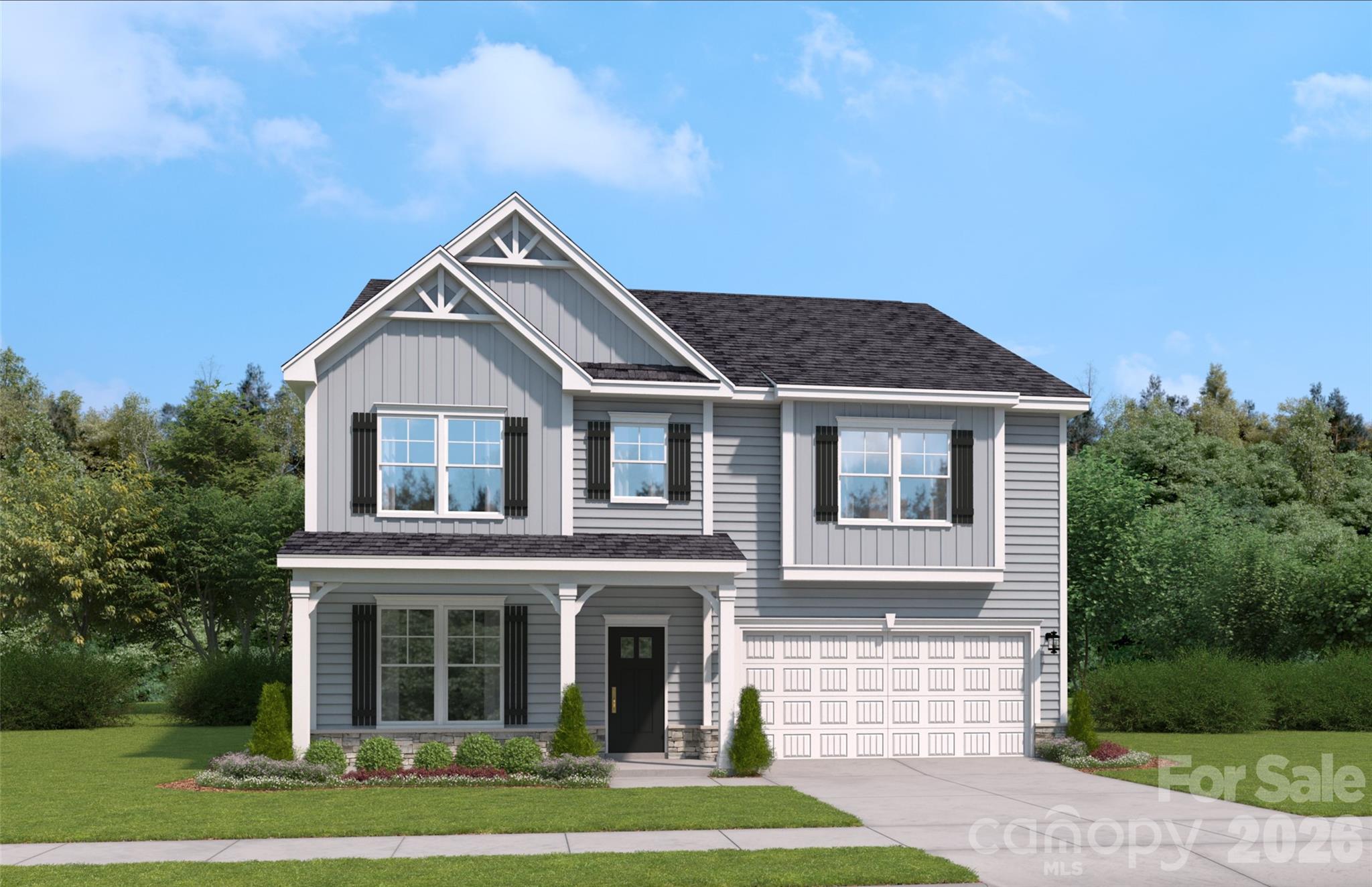 Step into elevated style and comfort in this beautifully designed 5-bedroom, 4-bath SHILOH II home. The open-concept layout showcases modern finishes and a seamless flow, creating a warm and inviting space perfect for both everyday living and entertaining. At the heart of the home, the kitchen features quartz countertops, a spacious island, and a pantry—ideal for cooking, gathering, and hosting with ease. The main level offers a private study with French doors and a formal dining room, combining functionality with refined elegance. Upstairs, the primary suite provides a relaxing retreat with a raised tray ceiling and a spa-inspired bathroom. Generously sized secondary bedrooms and a versatile flex area offer flexible space for a media room, lounge, or fitness area. Enjoy outdoor living on the screened patio—perfect for quiet mornings or unwinding in the evening—along with energy-efficient features designed for year-round comfort.

Located in a vibrant, amenity-rich community featuring a playground, resort-style pool with cabana, and scenic walking trails, this home is just minutes from Reedy Creek Nature Center and only a short 20-minute drive to Uptown Charlotte’s dining, shopping, and entertainment. Schedule your private tour today and experience all that the SHILOH II has to offer.