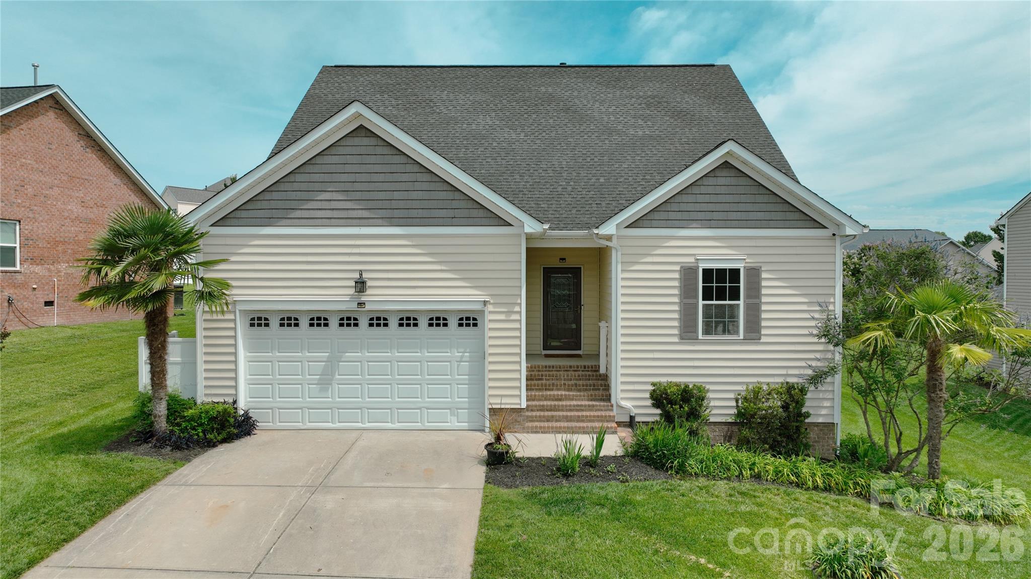 Are you looking for the perfect Move In ready home? Then look no further!  Stop by today to see this beautiful 5-bedroom home 3 full baths with tons of extra living spaces and storage.  Upon arrival you will be greeted with Palm trees and lush landscaping. Upon entering the front door, you will see the newly sanded and stained wood floors throughout the main level.  Entire home has been freshly painted with neutral tones from ceiling to base trim and everything in between.  Both main floor bathrooms have been updated with new tile floors, toilets, mirrors and lighting.  Primary bedroom is spacious with tray ceiling. Primary bathroom has a large shower with dual shower heads, dual sinks and walk-in closet.  The open kitchen and eating area have been updated with matching wood floors, new quartz countertops, composite sink, faucet and garbage disposal.  The kitchen and dining space have also been updated with new lighting.  All new LED disc light has been installed throughout the main and upper levels.  Upstairs you will find 2 bedrooms 1 bathroom as well as a giant gathering room with pool table and extra space for seating to watch TV.  New carpet installed June 2026 completes the renovations of this incredible home. If that's not enough and you'd prefer to be outdoors, then head on out to the newly stained and painted screen porch to enjoy a nice quiet evening overlooking the nicely landscaped yard.
New tankless water heater and new A/C installed 2026.
This quiet community also has a newly refurbished pool and community center for you to enjoy!