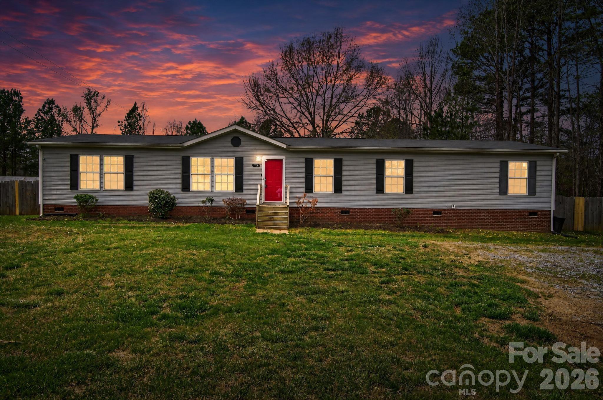 This is the real deal! 2,300+ sqft on over an acre of land with a privacy fence and no HOA for under $300,000? YES! This 3 bedroom, 2 bathroom home has been made new again and is ready for you to turn the key and make it your own! All the modern upgrades you'd want with the most private lot and country setting you could ever ask for! Come and check it out for yourself today!