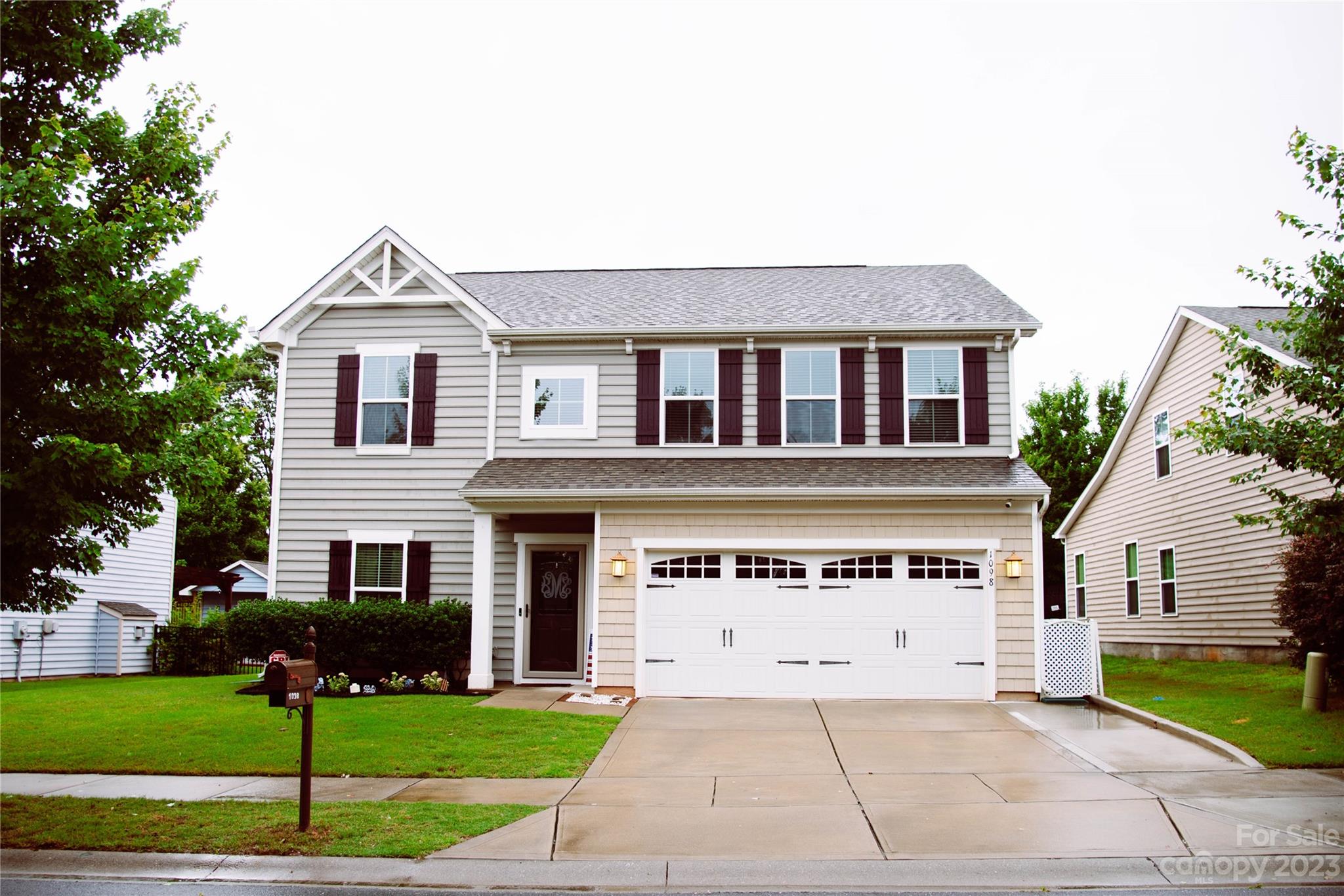 This 4 bedroom, 2.5 bathroom residence is now available in one of the most sought-after neighborhoods. With its open concept living spaces, modern amenities, and convenient location, this property is ready to be called home!  Downstairs you will find flex living space, open concept living/kitchen, dropzone, and a 2car garage that opens to an extended driveway.  Living room has gorgeous built-in shelves and a modern fireplace. Kitchen features newer stainless-steel appliances, an upgraded and extended island and door that open to a large screened in back patio,fire pit area and fenced in back yard. Upstairs hosts 4 bedrooms, 2 full bathrooms and laundry room with cabinetry and closet. The master bedroom features a large walk-in closet w/ closet system upgrades, upgraded bathroom with walk in shower and linen closet. Located across from acres of common space.  Come see what Massey has to offer you!  Olympic sized pool,lazy river, fitness room,walking trails,playgrounds, and firepits!