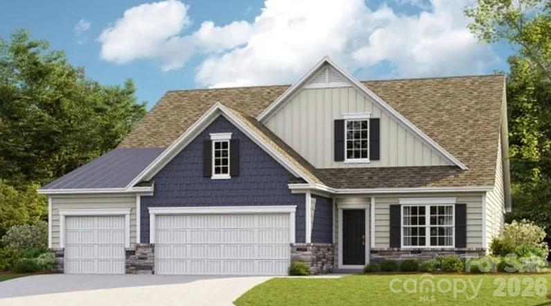 Welcome to Harris Mill Phase II- now open!

The Holden is a spacious 1.5 story ranch-style home featuring a charming front porch and an open-concept design with thoughtfully selected upscale finishes throughout.

The gourmet kitchen is designed for both everyday living and entertaining, offering a large center island, soft-close cabinets and drawers, a pullout trash receptacle, gas cooktop, wall oven and microwave, stainless steel vent hood, refrigerator, tile backsplash and under-cabinet lighting.

The great room showcases a sleek floating fireplace accented by floor-to-ceiling tile, creating a stunning modern focal point. The private primary suite features a spa-inspired shower, while two additional guest bedrooms provide additional comfortable accommodations. 

Additional highlights include EVP flooring throughout 1st floor, a laundry room with base cabinets and utility sink, and elegant crown molding throughout the first floor.

Relax on the welcoming front porch or enjoy outdoor living on the screened rear patio.

Ideally located near Ballantyne and Waxhaw, Harris Mill offers convenient access to the new Costco and Target in Indian Land. This home is scheduled to begin construction soon, with an anticipated completion date of November.

Future community amenities, planned for 2027, include a clubhouse, resort-style pool, fitness center, pickleball courts, playground, and scenic walking trails.