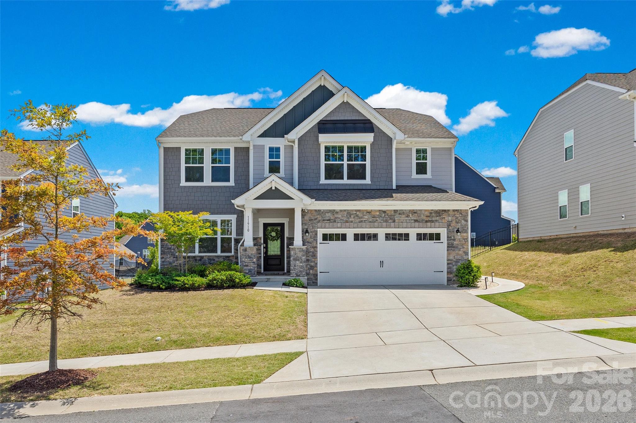 Welcome to Bryton Trace—where comfort, style, and convenience come together beautifully. This stunning 4-bedroom, 2.5-bath home features a bright, open floor plan designed for both everyday living and effortless entertaining. The cozy family room flows seamlessly into a spacious dining room and a beautifully appointed chef’s kitchen, complete with stainless steel appliances, crisp white cabinetry, quartz countertops, and a large walk-in pantry.The main level also offers a private sitting area currently being utilized as a home office —perfect for that quiet working  space—along with brand new luxury vinyl plank flooring throughout.Upstairs, unwind in the spacious primary suite featuring an oversized walk-in closet and a spa-like en suite bath with a dual sink vanity, and an oversized tiled walk-in shower—perfect for starting and ending your day in comfort. You’ll also find three additional bedrooms, a full bath, and a versatile loft space ideal for a media room, play area, or game zone.Located with easy access to I-485 and I-77, you’ll love being just minutes from shopping, dining, and everyday conveniences.As an added bonus, the refrigerator (kitchen and garage), washer, and dryer all convey—making this home truly move-in ready.