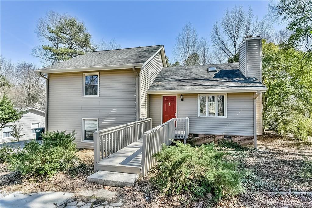 New paint! New carpet! New HVAC! Great location near clubhouse. In law or house share potential. Split level home with 2 bedrooms & 1 full bath on each level. Wood burning fireplace in great room on main level. Convenient built ins on lower level - could be den or rec room. Lots of closets - tons of storage. Plenty of counter space in kitchen. Attached 1 car garage. Large fenced backyard. Enjoy everything Tega Cay has to offer - golf, tennis, lake, & walking trails. Fort Mill Schools.