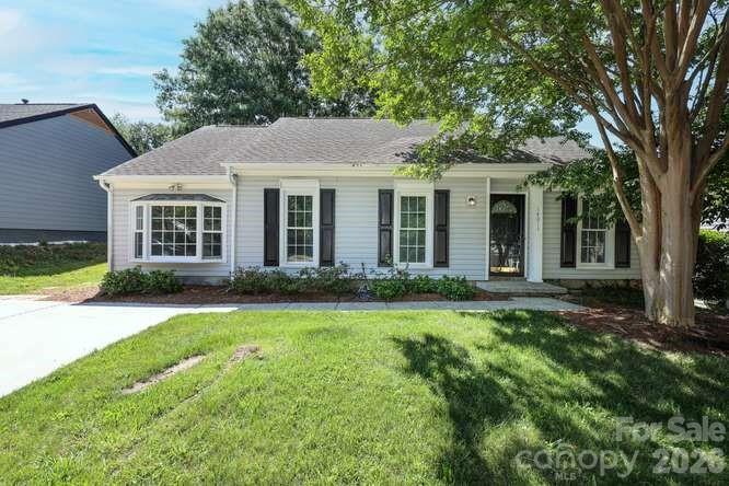 This inviting 4-bedroom, 2-bath ranch offers 1,450 square feet of comfortable living space in a fantastic location.
You’re just minutes from The Bowl at Ballantyne with its great restaurants and entertainment, Carolina Place Mall is right nearby for shopping, dining, and everyday needs, and quick access to I-485.. The location makes it easy to enjoy everything south Charlotte has to offer while still feeling tucked away in the friendly and quiet Danby neighborhood.
Inside, the family room features vaulted ceilings that create a bright, open atmosphere. The kitchen is updated with granite countertops and brand-new appliances, making it a great space to cook and gather. 
With four bedrooms, you’ll have plenty of flexible space – perfect for a home office, guest room, or growing family. The fenced in backyard, which included a storage shed, is perfect for your four-legged family members.  Don't miss this move-in-ready, single-level home in a wonderful south Charlotte location.