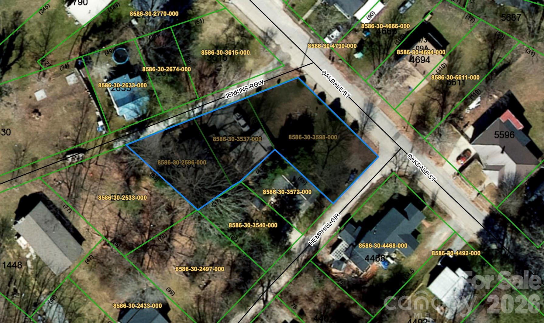 Rare opportunity to own three adjoining in-town Brevard parcels offering flexibility, convenience, and future development potential. The offering includes the vacant lot at 83 Oakdale Street along with two additional parcels located at 15 Jenkins Row, totaling approximately 0.294 acres.

Whether you're seeking a private homesite, family compound, investment opportunity, or future development project, this unique package provides multiple possibilities in a desirable in-town location. The vacant Oakdale parcel is the largest and most valuable of the three, offering excellent road frontage and strong building potential, while the adjoining Jenkins Row parcels add flexibility and expanded development options.

Situated on a paved city street with sidewalks and convenient access to city water, city sewer, natural gas, and high-speed internet, the property offers many of the infrastructure advantages buyers seek for new construction and redevelopment.

Located just minutes from Historic Downtown Brevard, the property enjoys easy access to shopping, dining, schools, medical facilities, parks, and everything that makes Brevard one of Western North Carolina's most desirable mountain towns. Enjoy nearby access to world-class mountain biking, hiking trails, waterfalls, fishing, and outdoor recreation in both DuPont State Recreational Forest and Pisgah National Forest.

One of the Jenkins Row parcels features an approximately 800-square-foot structure along with a large outbuilding, both being sold as-is. Whether utilized, renovated, repurposed, or removed, these improvements offer flexibility while the true appeal of the property lies in the combined acreage, prime in-town location, and outstanding future potential.

Opportunities to acquire multiple adjoining in-town parcels with utility availability are becoming increasingly difficult to find. Builders, investors, and end users alike will appreciate the flexibility this property offers for a custom home, guest house, family compound, or future development.

Buyer to verify utilities, zoning, lot dimensions, and development potential.