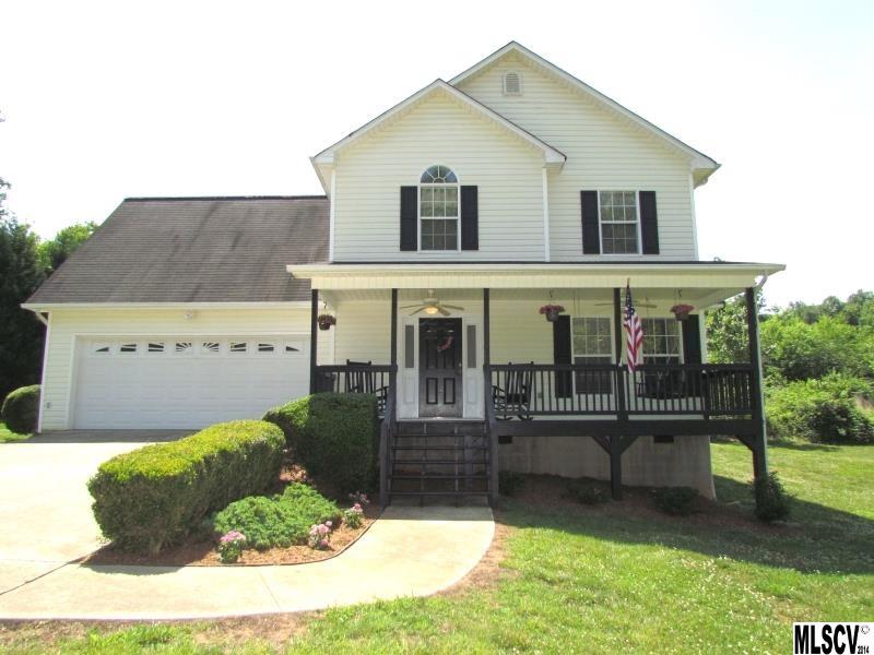 Come see this great 2 story home with good space in all rooms sitting on a large lot.  This home has 3 bedrooms, 2 ½ baths, & bonus room with hardwood, ceramic tile, and carpet flooring. The entry way features a large “rocking chair” front porch with porch swing.  Main level consists of living room, kitchen with cabinet space, “eat-at” bar and dining area. Upstairs is the master bedroom w/ master bath and walk-in closet. Bedrooms 2, 3, full bath, laundry, and bonus room also located on the second floor. This house is in great condition and ready to move in. There is a back deck great for outdoor entertaining and a double attached garage.  Don’t Miss This Home!