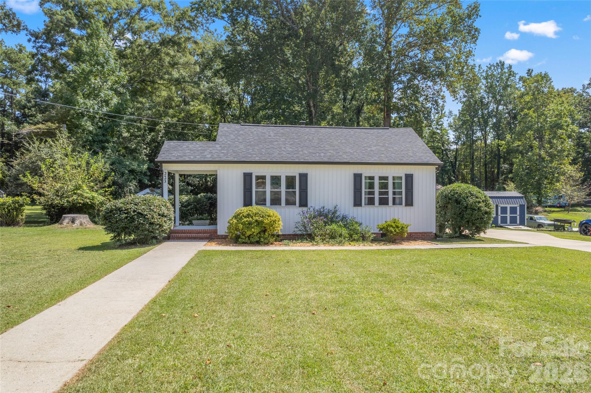 If you are looking for a classic home that has charm and character but has been completely updated, we have the house for you! Within the last 3 years this cute as a button home has gotten a new roof, new siding, new gutters WITH leaf filters, new windows, refinshed hardwood floors, freshly paved driveway with 4.5 foot extension, new 2.5 ton heat pump HVAC, completely new plumbing completed by Morris Jenkins, new concrete patio, updated bedroom closets, pantry and NEW laundry closet...and that's just what's NEW! 
Walking in you are greeted by a large, light filled family room that flows into your open kitchen with a good amount of (new) cabinets and counter space.  Off the kitchen is your new laundry closet and cozy eat-in kitchen area, perfect for a morning room, dining space or additional sitting space.  Downstairs also features two full bedrooms and a full bath.  Ourside is a large, level fenced is backyard with 12x20 deck with direct access stairs that go to your backyard and new concrete patio.
Flex space/ loft upstairs can be a guest overnight space or kids play area due to height restrictions and includes a half bath.  Think of it as finished bonus space!
Close to downtown York and on one of the prettiest streets in York, you don't want to miss this one!