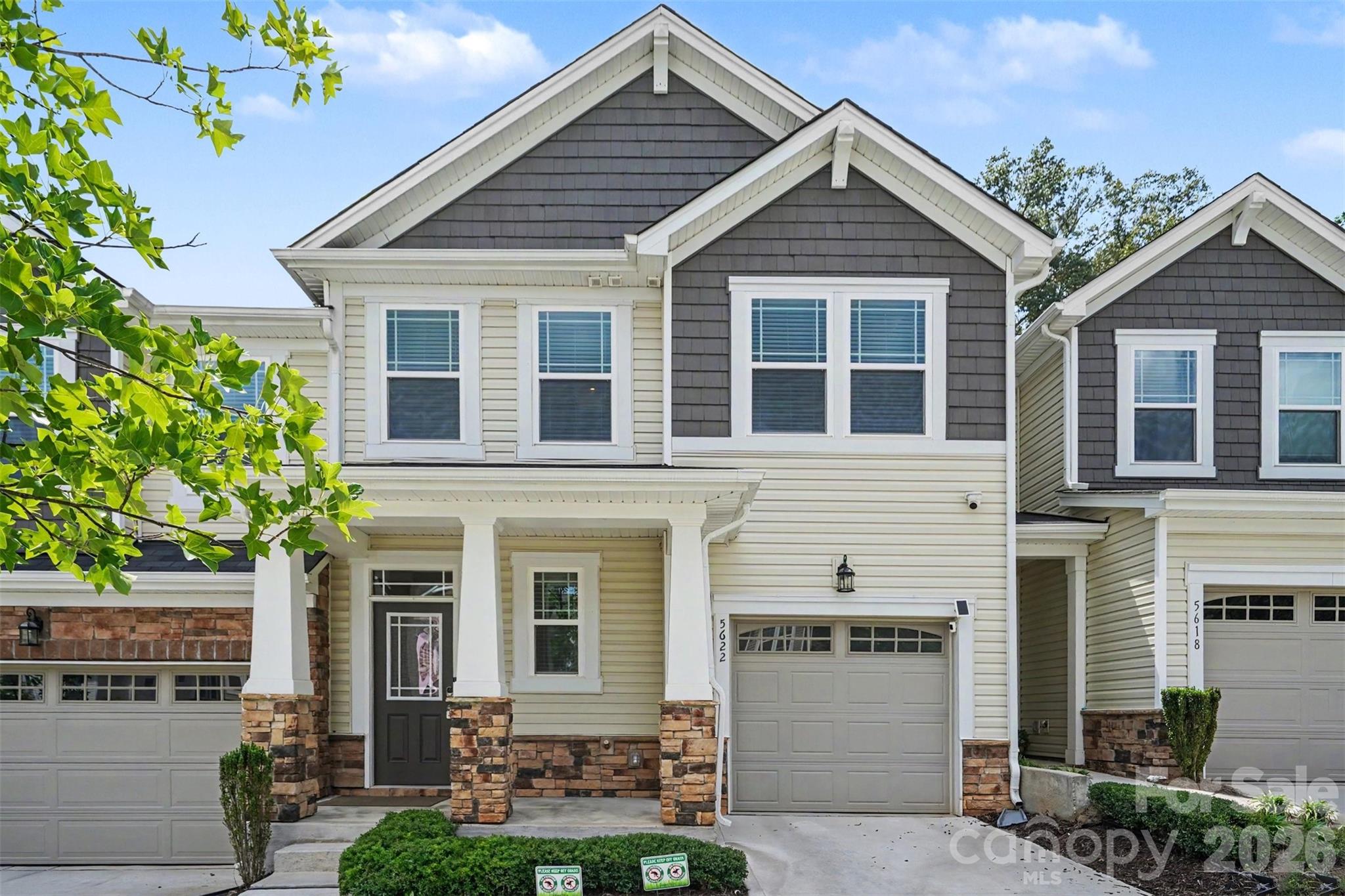 Welcome to effortless living in the highly sought-after Somerset community of Indian Land! This former model home is loaded with premium builder upgrades and thoughtfully designed features that set it apart from the rest. The bright, open-concept floor plan showcases a soaring two-story living room filled with natural light, a beautifully appointed kitchen that flows seamlessly into the dining and living areas. One of the most unique features of this home is the dual primary suite layout, with spacious primary bedrooms on both the main and upper levels—an exceptionally rare floor plan within the community. Upstairs, in addition to the second primary suite and secondary bedroom, a large and versatile loft provides the ideal flex space for a home office, media room, or play area. Additional upgrades include a surround sound system, a state-of-the-art security system, and designer finishes throughout. 
The outdoor patio overlooks a peaceful wooded backdrop, creating the perfect place to unwind or entertain. Built in 2022 and meticulously maintained, this home offers modern style, exceptional functionality, and a truly move-in-ready experience. Conveniently located in the heart of Indian Land, you'll enjoy quick access to Ballantyne, RedStone Shopping Center, dining, shopping, entertainment, and I-485, making commuting into Charlotte a breeze. This exceptional home has recently appraised at the current list price, offering added confidence in its value. Don't miss this rare opportunity to own one of Somerset's most upgraded and distinctive homes.