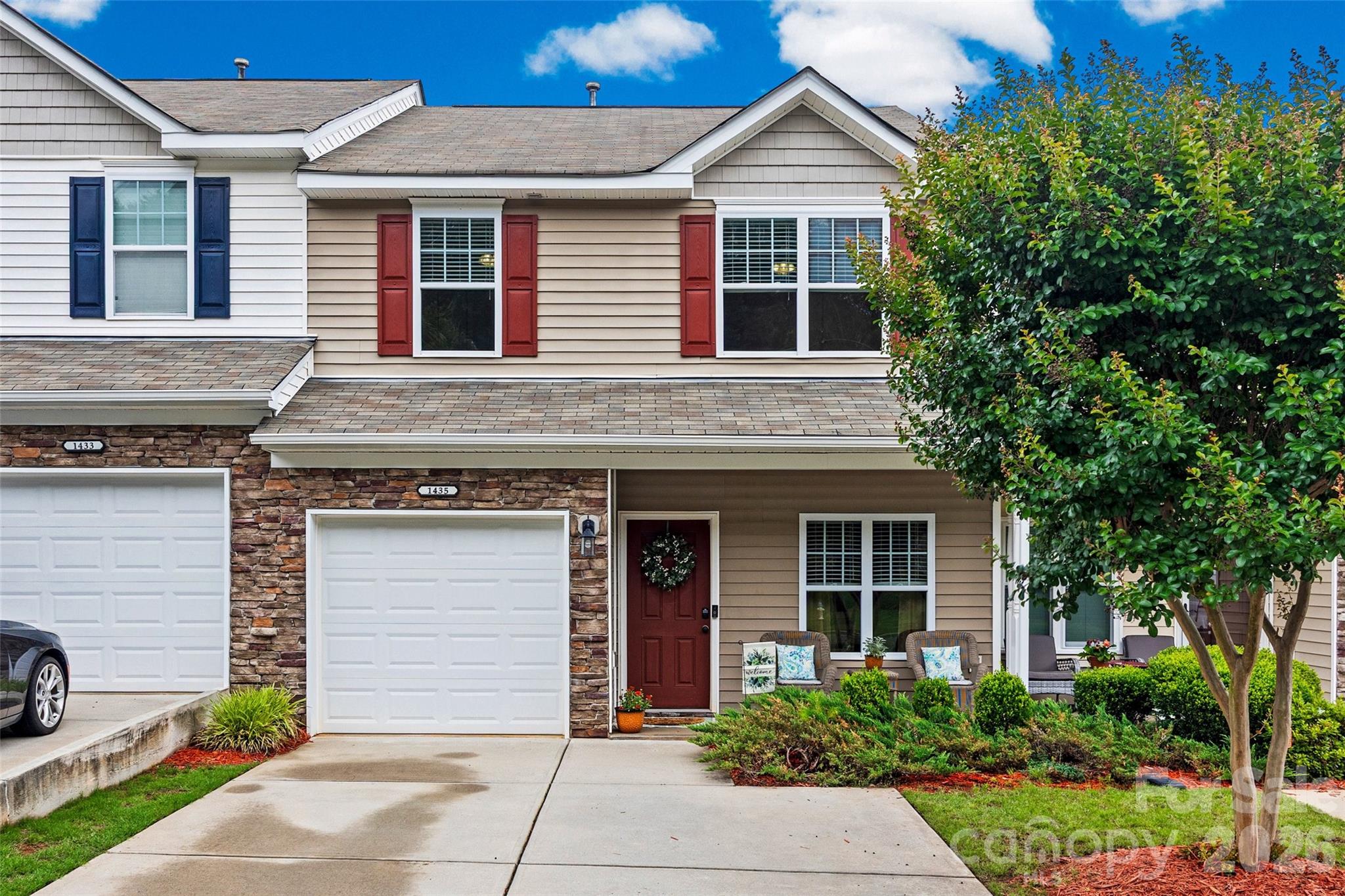 Meticulously cared for and well-maintained, this spacious 2-bedroom, 2.5-bath townhome offers comfort, convenience, and a fantastic location! The versatile upstairs bonus room/loft is perfect for a home office, playroom, or guest area.

The kitchen features granite countertops, stainless steel appliances, and a bright breakfast area with access to the private fenced backyard with patio — perfect for relaxing or entertaining.

Enjoy being just minutes from shopping, dining, and Lake Wylie, all while located in the highly sought-after Clover School District. The HOA provides low-maintenance living by covering lawn care, trash/recycling, exterior maintenance, and access to the community pool.

This move-in ready home has so much to offer!