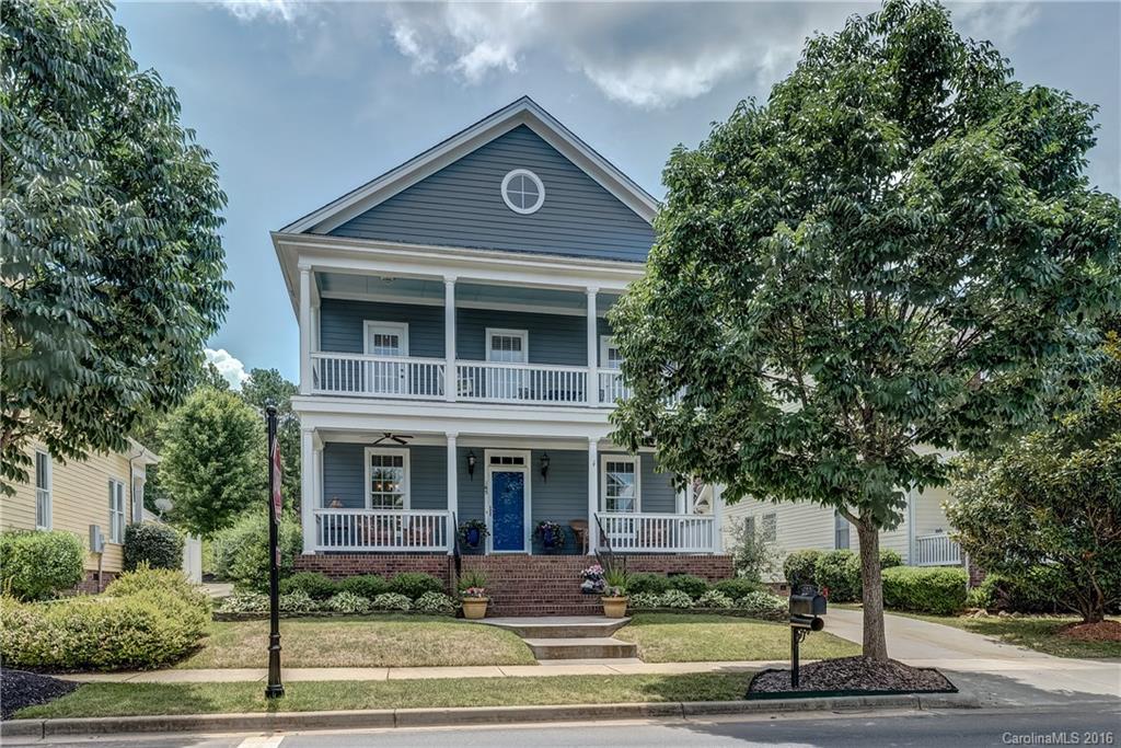 Charming home with double front porch in Baxter Village, unusually large private fenced backyard. Enjoy the view of your professional landscaping from your screened porch. Hardwoods  Family room with stacked stone fireplace. Kitchen has SS appliances, tile backsplash and an abundance of granite counter space.  Study w/ French Doors.  Elegant Owners Retreat w/tray ceiling, spa bath w/whirlpool and separate tiled shower. 3 additional bedrooms and 2 full baths on the second floor.