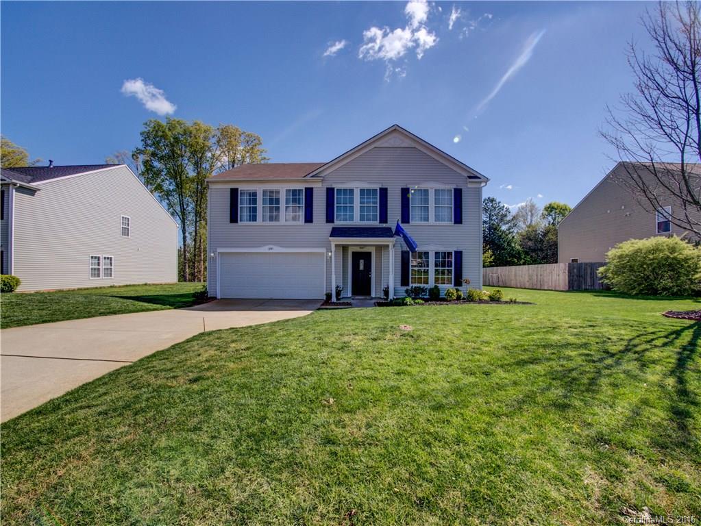 Beautiful 5BD/2.5BA home in Longlea Estates! Feel invited into this home by a cozy living room & entry hallway leading to a spacious great room, open kitchen & dining area overlooking the manicured backyard. Large master retreat on main level w en-suite & walk-in closet. Large open loft area on the upper level great for an office or hobby area. Large backyard with patio & fire pit for fun outdoor enjoyment! New wood laminate flooring throughout main level. This is a home you don't want to miss!