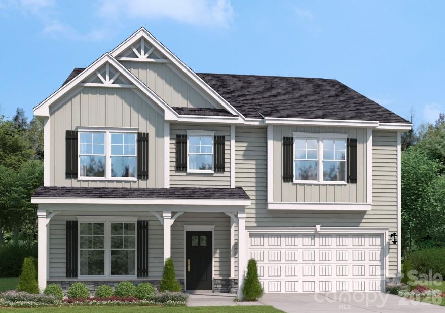 Discover elevated comfort and contemporary style in this beautifully designed 5-bedroom, 4-bath SHILOH II home. The open-concept floor plan showcases modern finishes and a seamless layout, creating an inviting atmosphere perfect for both everyday living and entertaining. At the heart of the home, the kitchen features quartz countertops, a spacious island, and a pantry—ideal for cooking, gathering, and hosting with ease.
The main level offers a private study with French doors and a formal dining room, combining versatility with timeless elegance. Upstairs, the primary suite provides a serene retreat with a raised tray ceiling and a spa-inspired bathroom designed for relaxation. Generously sized secondary bedrooms and a flexible loft space offer endless options for a media room, lounge, or fitness area. Enjoy outdoor living on the screened patio—perfect for quiet mornings or unwinding in the evening—along with energy-efficient features designed for year-round comfort.

Located in a vibrant, amenity-rich community featuring a playground, resort-style pool with cabana, and scenic walking trails, this home is just minutes from Reedy Creek Nature Center and only a short 20-minute drive to Uptown Charlotte’s dining, shopping, and entertainment. Schedule your private tour today and experience everything the SHILOH II has to offer.