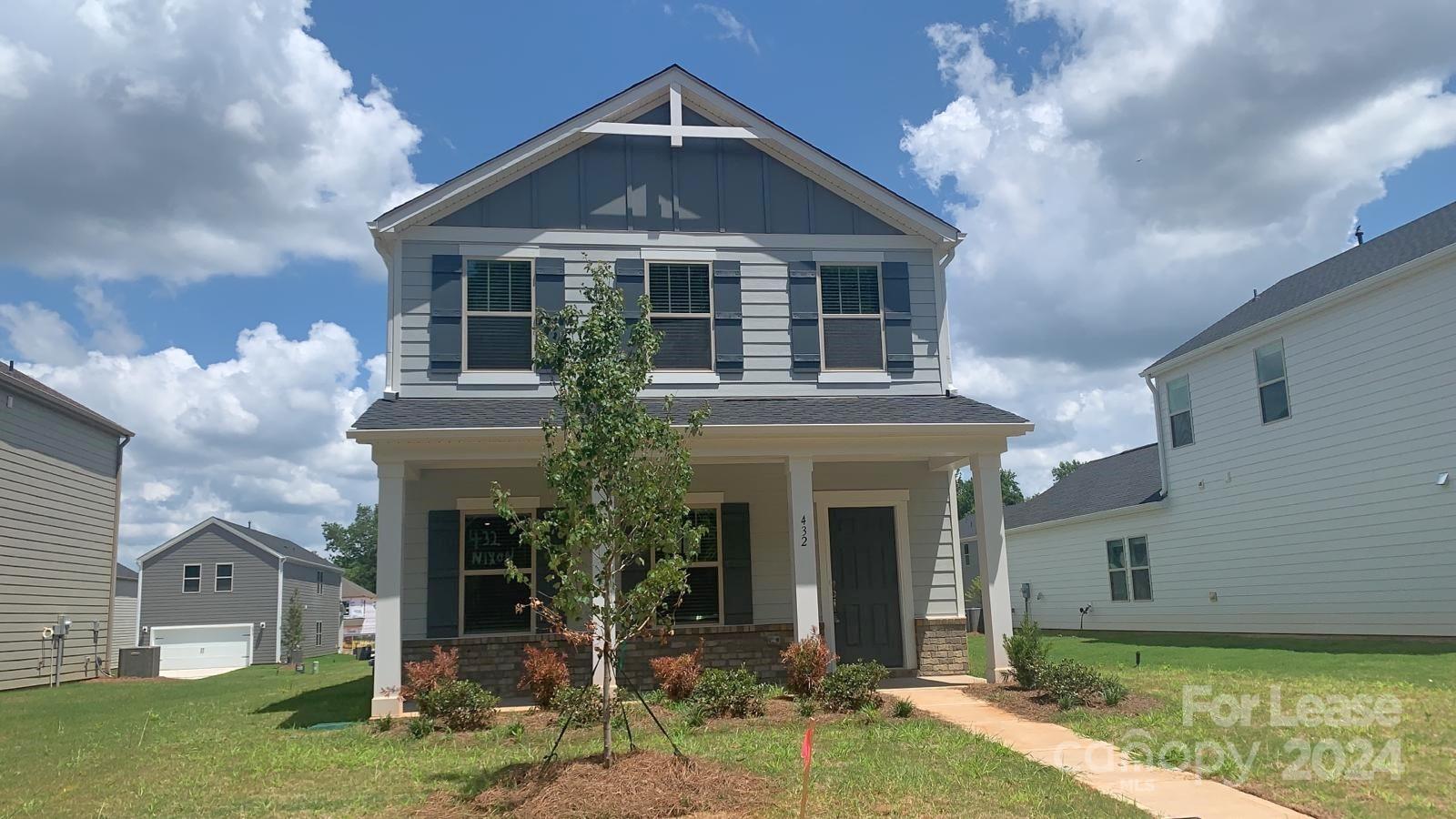 Beautiful Energy-Efficient 4 bed 2.5 bath home! Relax in the spacious primary suite with private bath and large walk-in closet. Downstairs, the sprawling kitchen island overlooks the open-concept great room. Linen cabinets and smoky grey granite countertops. Amberley community is ideally situated in the heart of Belmont where you can enjoy the outdoors with kayaking along the South Fork Catawba River or a variety of shopping and dining options on Main Street in nearby downtown.