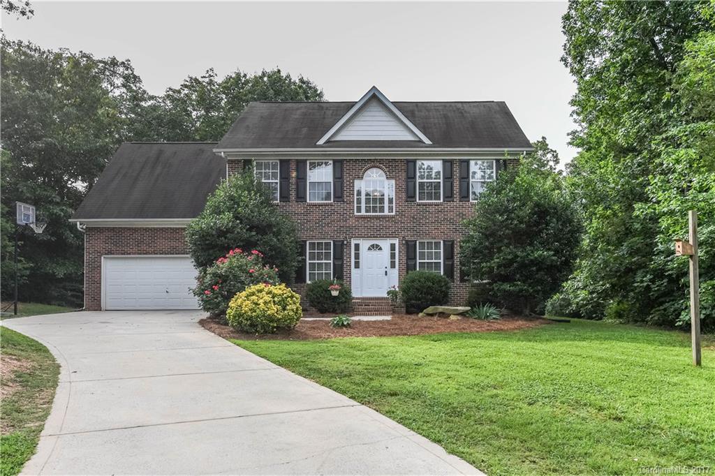 PRICE REDUCTION!!  Picturesque 5-bedroom home on quiet cul-de-sac. 2-story mostly brick, 2-car garage, large wooded lot.  Bright kitchen updated with granite, backsplash and ss appliances.  Open layout with 2-story foyer, office/living room, formal dining room, great room and breakfast area. Large master with WIC, separate tub/shower. New carpet, mostly fresh paint, neutral colors. NO HOA!