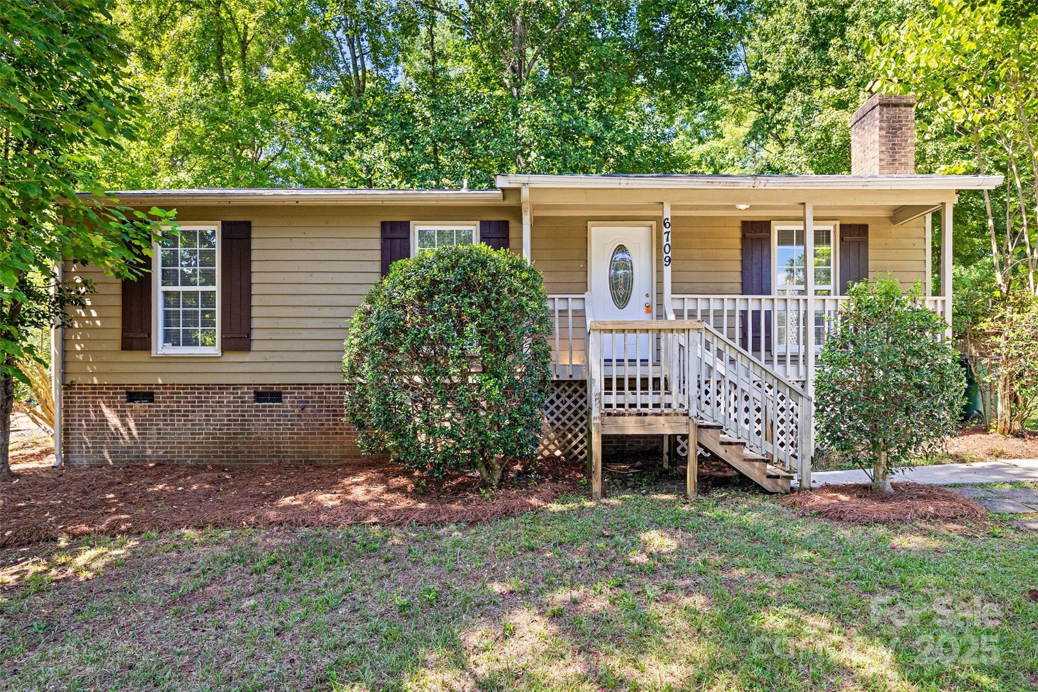 Welcome to your new home! This beautifully renovated 3-bedroom, 2-bath ranch features fresh neutral paint and elegant Luxury Vinyl Plank flooring throughout. The BRAND NEW KITCHEN is a standout with its granite countertops, sleek white cabinets, and stainless steel appliances. You can also rest easy with the NEW ROOF over your head! Nestled on a spacious lot on a peaceful cul-de-sac, this home offers both comfort and charm with NO HOA! You're just minutes away from 485, shopping and dining.
