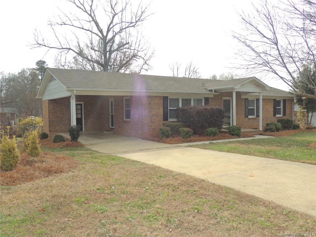 Clover Schools! Beautiful Brick Ranch! Turn key! Home features lovely dark pre-finished hard wood floors throughout the main living space. Built ins in the living room and glass doors on upper cabinetry in the kitchen. Garden tub in the hall bath, walk-in shower for the master. Screened in back porch for those summer evenings. Large fenced back yard and storage shed. All appliances included!
