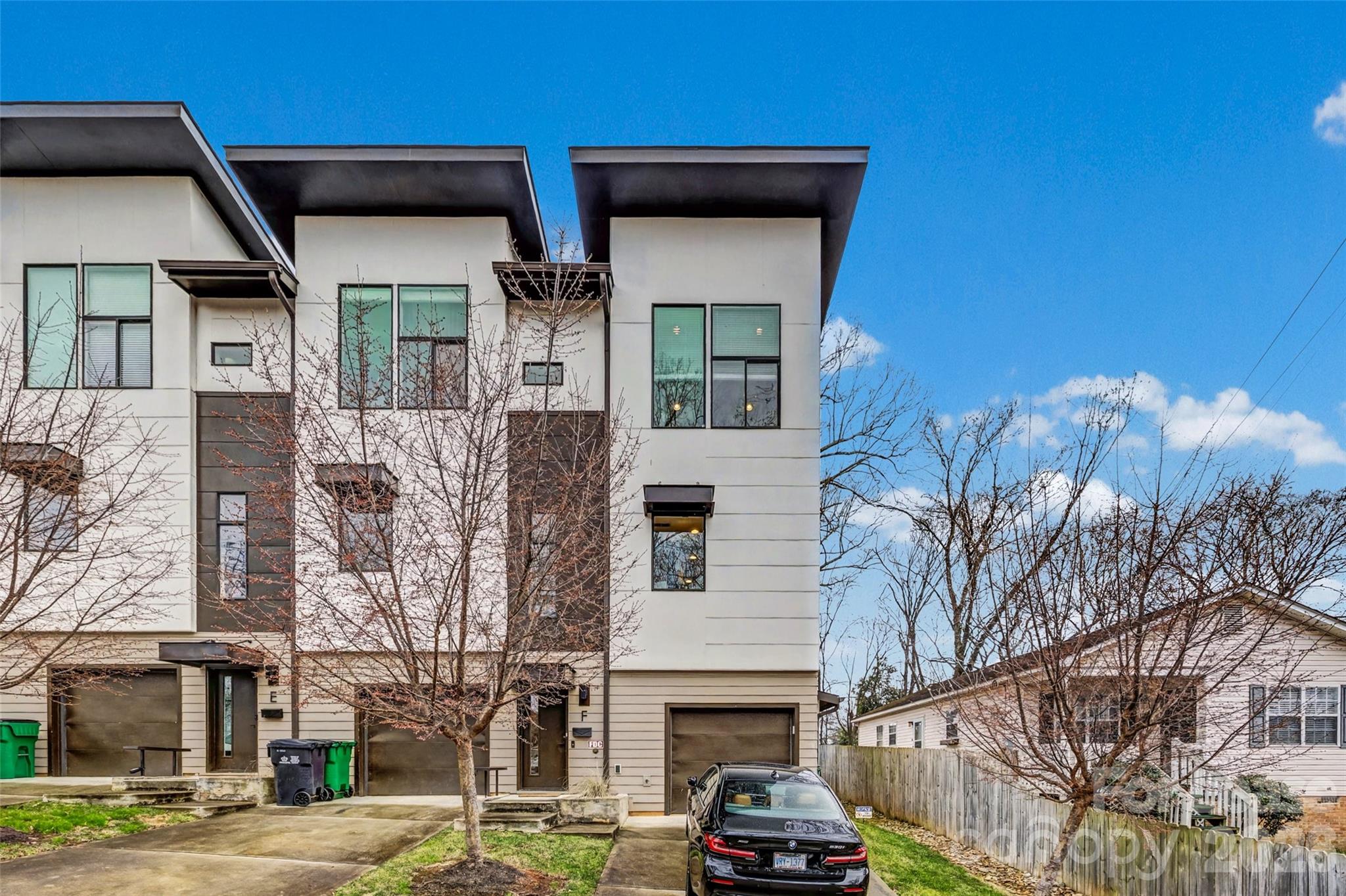 Luxury with contemporary style! This 3 bedroom 3.5 bath Condo in the East End Optimist Park Community of Charlotte is a gem! All bedrooms have their own fully tiled baths. Lots of high-end extras. The 1st floor has the garage and a bedroom, with a full bath boasting a glass/tiled shower. The second level features an open floor plan with the kitchen, dining, and living room. The kitchen has SS appliances, quartz counters, an island with a breakfast bar, and a pantry. It is open to the dining area and the living room. The 3rd Floor has the 2 secondary bedrooms, each bedroom has its own WIC and ensuite bath with a full tiled/glass shower. The laundry is also located on this floor. Walking distance to the light rail, Plaza Midwood, and Uptown. Biking distance to NODA. Pets Conditional. **No Cats**