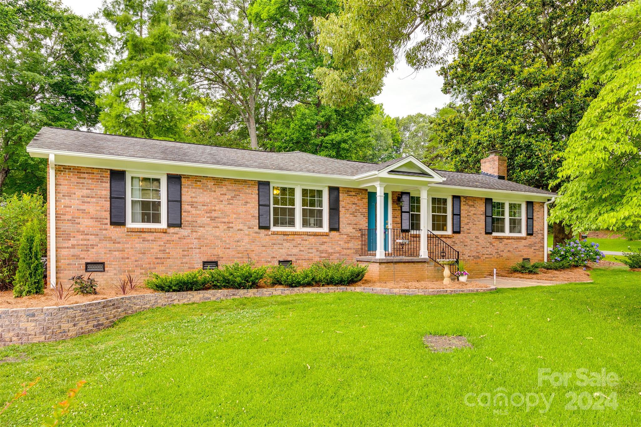 Don't miss this one--Highly desirable move-in ready 3 bed/3bath ranch with almost 2,000 sq. ft! Updated flooring, paint, bathrooms, windows, doors, appliances, and more. The primary bedroom has 2 walk in closets and ensuite bathroom. Along with 2 additional spacious bedrooms, there is a large flex room that can be used as a sun room, formal dining room, play room, office, you choose! Corner lot with large backyard, privacy fence, shed, and paver patio perfect for entertaining. Heart of Rock Hill location--Close to schools, retail, & restaurants & only minutes from I-77 for a quick commute to Charlotte.