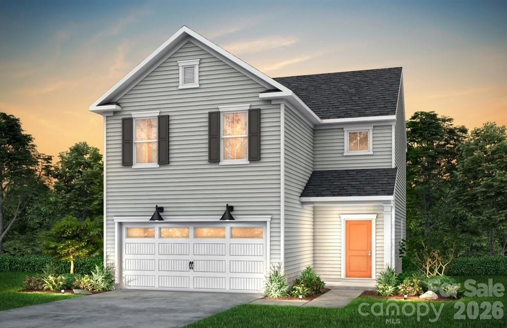 The Douglas is a 3-bed, 2.5-bath two-story home featuring a large kitchen with KitchenAid stainless steel gas range, microwave and dishwasher.  Rear patio and yard great for outdoor entertaining.  Master-planned neighborhood conveniently located minutes away from the Rivergate Shopping Center, Carolina Premium Outlets, McDowell Nature Preserve, and Lake Wylie, and in close proximity to the Charlotte Douglas International Airport and Uptown Charlotte.  HOA fees includes High-Speed Internet and TV service, with amenity center, pool, playground and dog park.