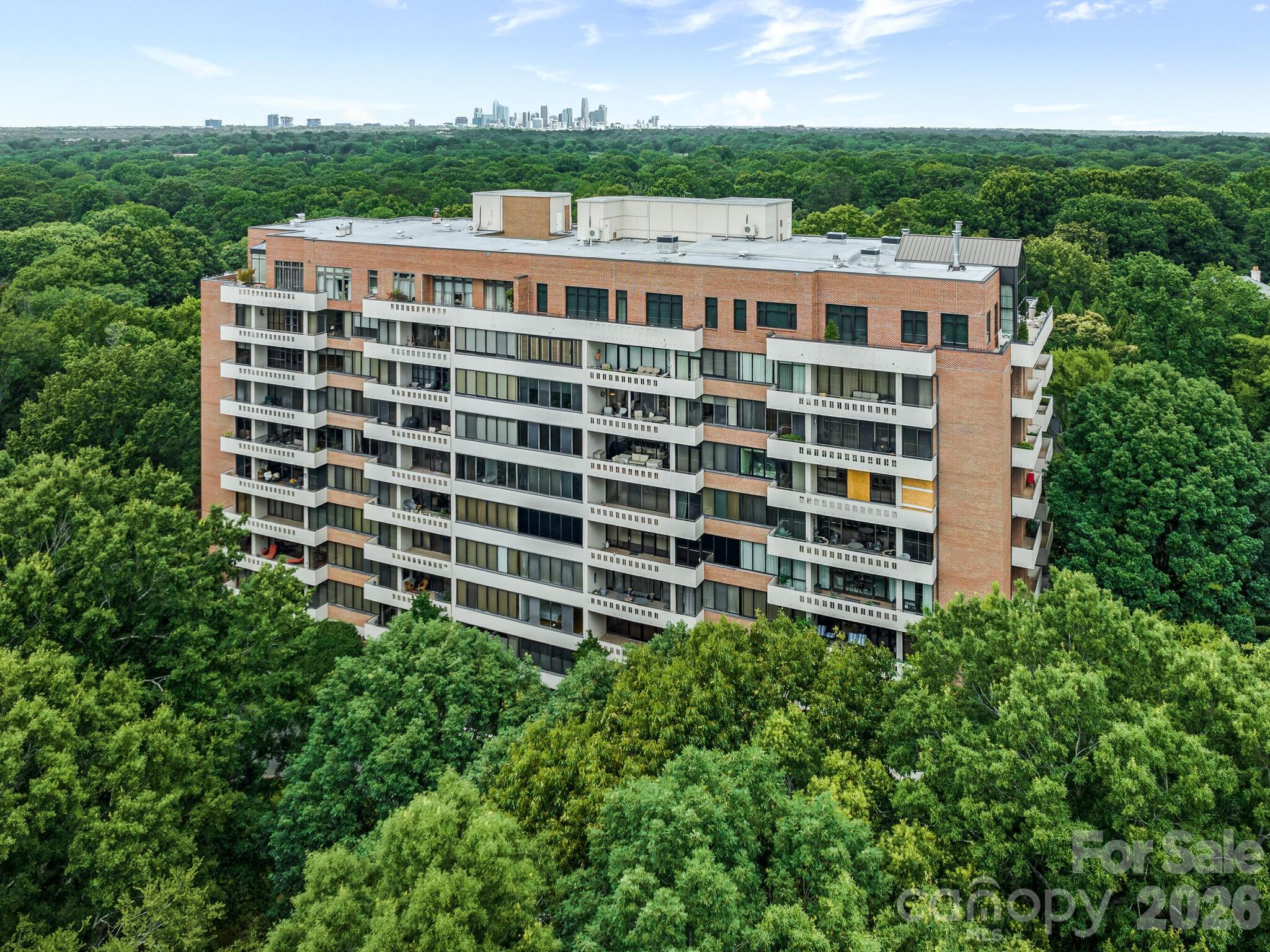 Beautifully renovated 8th floor co-op situated on 16.65 acres hidden away in the heart of South Park.  This one-of-a-kind unit has 10 ft ceilings, new flooring, and an abundance of natural light. The oversized balcony is off of the generously sized living room which opens to the dining room.  Updated kitchen opens to the great room perfect for entertaining. Beautiful powder room is centrally located for guests. Large Primary bedroom with updated bath and great closet space.  Secondary bedroom with private updated bath. The third bedroom and bath is separate from the unit with its own entrance allowing privacy for guests. Morrocroft Place has 24 hour security guards, pool, exercise room and an on-site manager.