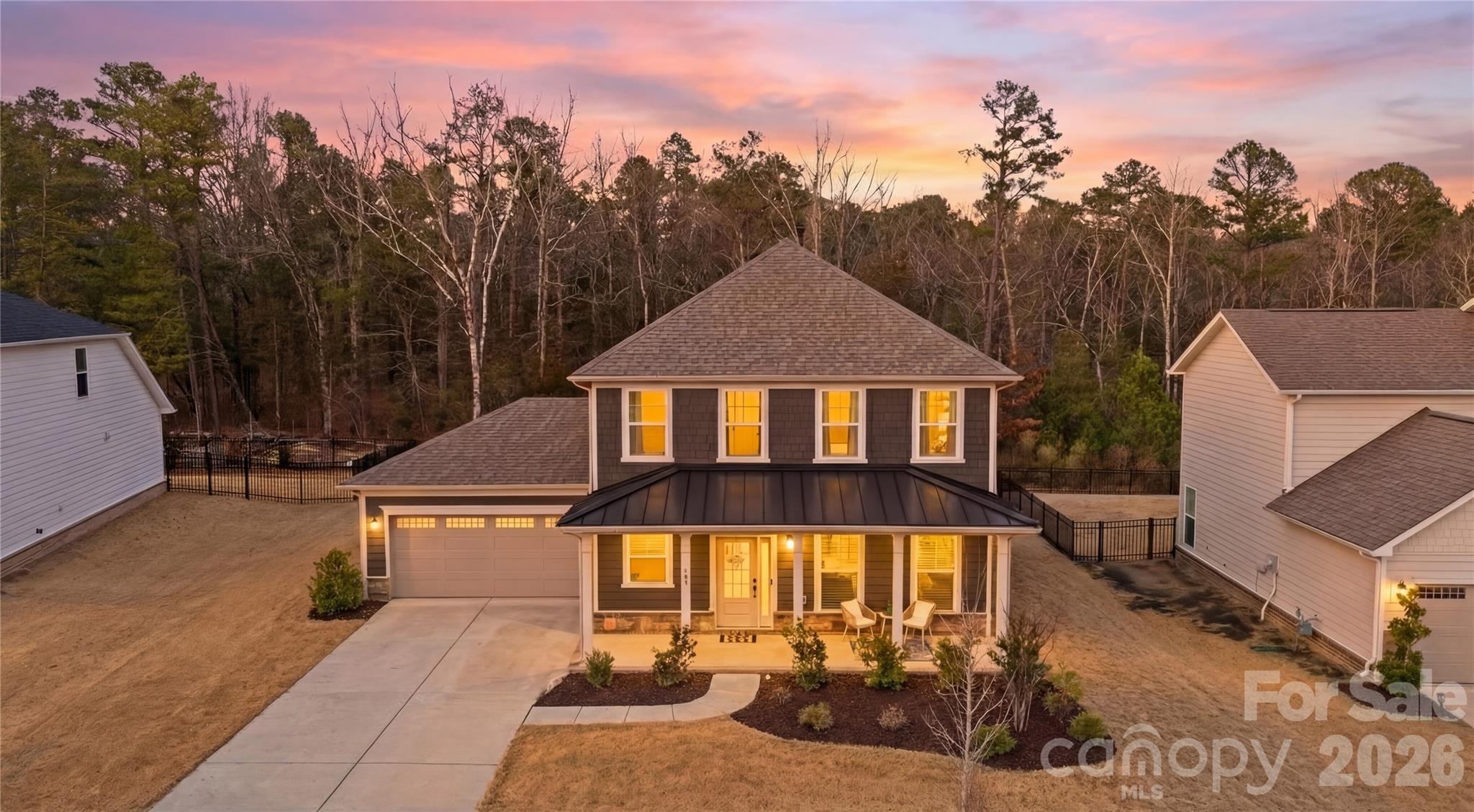 New construction feel without the wait! 
Welcome to 607 Southstone Drive, where thoughtful design, modern finishes, and everyday functionality come together in the desirable Southstone community.

Designed for the way buyers live today, the open main level creates the perfect setting for gathering and entertaining. The beautifully appointed kitchen features a gas range, stainless steel appliances, KitchenAid microwave and oven, espresso-stained cabinetry with deep cookware drawers, sparkling quartz countertops, and a natural stone brick backsplash that adds warmth and character.

Need flexible living space? This home delivers. The front flex room easily serves as a 4th guest bedroom, library, formal dining room, or private office, while a built-in desk/workspace just off the garage offers additional functionality for work, study, or organization. Storage is thoughtfully integrated throughout the home with four spacious main-level closets.

Upstairs, the versatile loft offers endless possibilities as a game room, media room, theater, or play space. The spacious laundry room is designed with convenience in mind, featuring abundant cabinetry, a dedicated sink, and workspace. Berber carpet throughout the stairs and upper level adds comfort and durability.

The primary suite provides a peaceful retreat with a spa-inspired bath featuring natural stone tile and bronze hardware, along with a deep walk-in closet with extensive shelving for exceptional organization.

Southstone residents enjoy community amenities including a pool, playground, picnic areas, sidewalks, and green spaces. 

Golf enthusiasts will appreciate being less than 3 minutes to The Divide Golf Club, with Emerald Lake, Charlotte National, Pine Lake, and Olde Sycamore all nearby.

Convenience is unmatched with shopping, dining, and grocery options within walking distance and I-485 less than one mile away. Ideally located just 8 minutes to Mint Hill, 15 minutes to downtown Matthews, 20 minutes to the Arboretum and Pineville, 25 minutes to Monroe, and 30 minutes to Uptown Charlotte.

This is more than a home—it’s a lifestyle designed for comfort, flexibility, and connection.