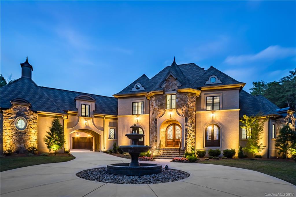 An opportunity to acquire this dramatic, 2012, state-of-the-art, 12,500-square-foot, 7-acre 'Kingswood Custom Home' in the Sanctuary. This home is complete with eight-car garage, pool and stunning detached pool house with a sauna and steam room, two-lane automated gun range, home theater, dramatic  foyer and living areas and luxury master/guest suites. This residence is perfectly suited for those that love space, grandeur and privacy but is within easy reach of all that Charlotte has to offer.