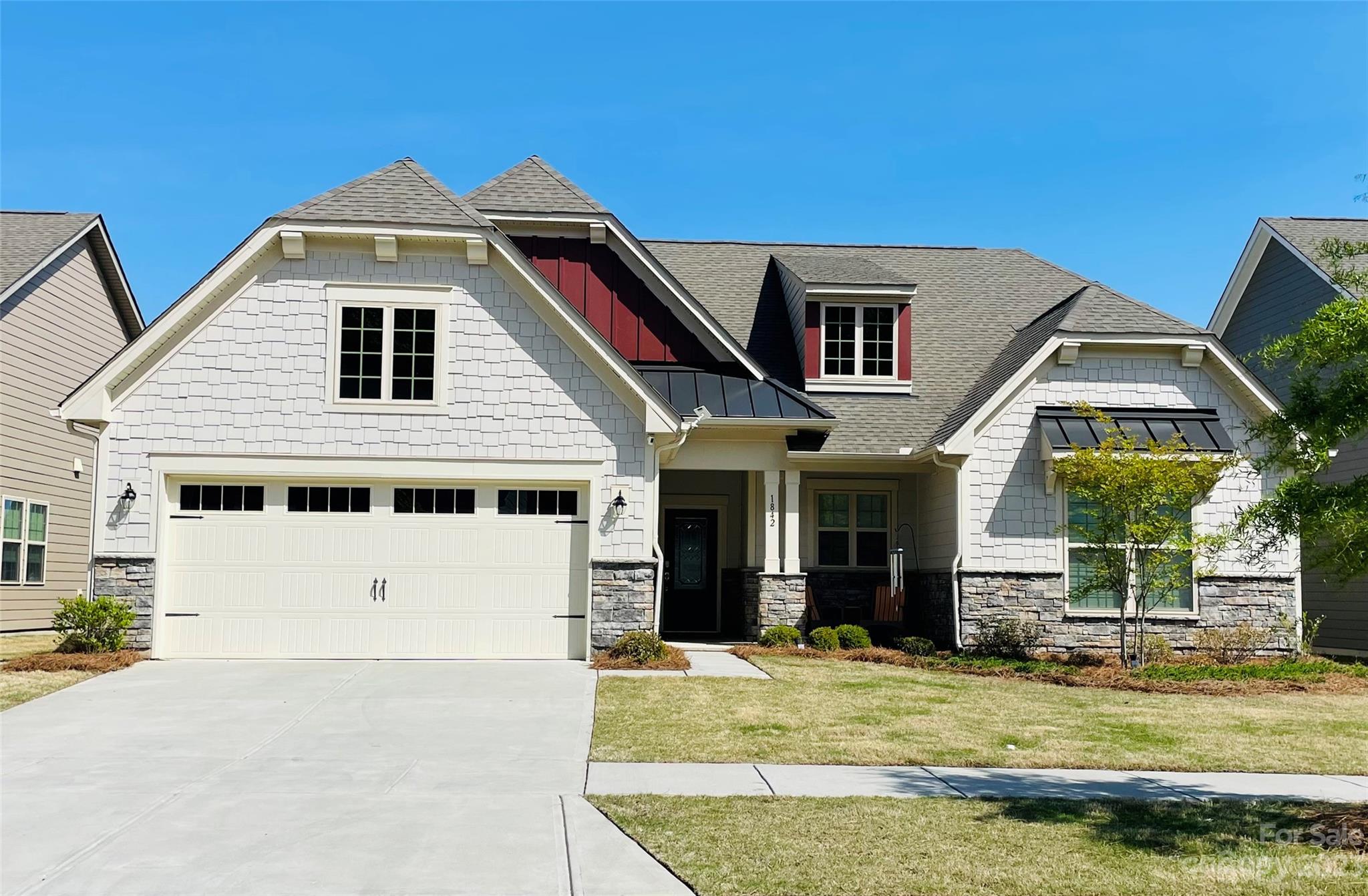 Welcome to this active community of Tree Tops in Lancaster, SC. Here, you will find a lovely 3 bed and 2.5 bath home that is perfect for active adults & those looking for a low-maintenance lifestyle. This home features a split floorpan, and closet/storage space galore. The kitchen is a chef's dream with gas range, double ovens, oversized island, and plenty of storage for all your culinary needs. The screened-in porch provides a serene outdoor living space, perfect for enjoying your morning coffee or a relaxing evening meal. Both secondary bedrooms share a full bath as well as large closets. Low maintenance flooring throughout this home make cleaning a breeze. Five foot, tiled walk in shower with bench, and separate water closet off the primary bedroom makes the perfect escape. Showings start May 5th.