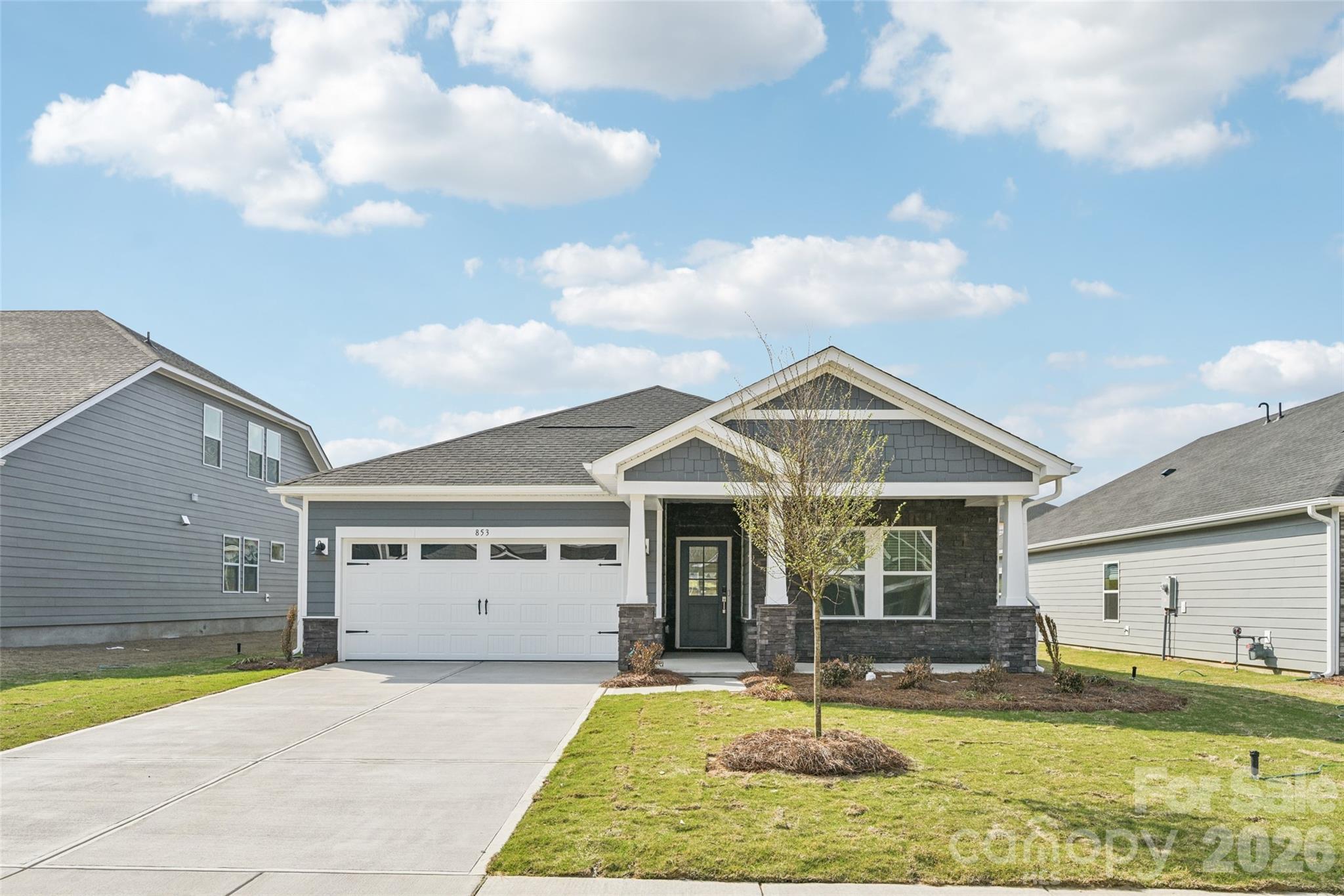 Brand new, energy-efficient home available! Purpose the Newport's sizeable flex space into the media room you’ve always wanted. A walk-in pantry and large kitchen island make it easy to feed a group. Tray ceilings in the primary suite lend an elegant touch. Now selling in the charming town of York, SC, Brighton Springs offers a series of ranch and two-story single-family homes from the $300s. Conveniently situated near local shopping, dining, parks and greenways in addition to onsite amenities, including walking trails and a playground, there is something for everyone. Easily access Hwy 5 and 49, making morning commutes a breeze. Schedule a tour today to learn more.  Each of our homes is built with innovative, energy-efficient features designed to help you enjoy more savings, better health, real comfort and peace of mind.